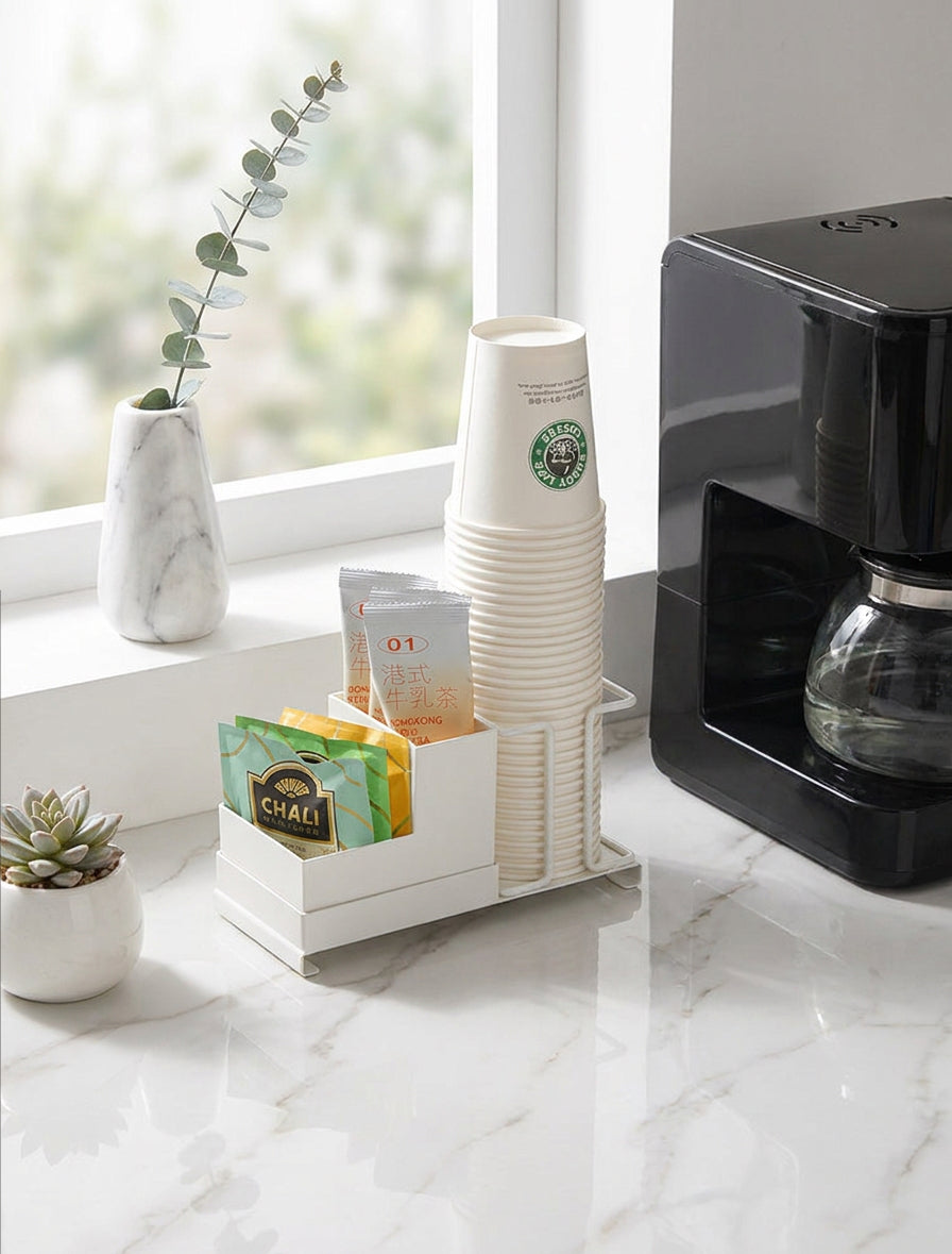 Paper Cup Storage Organizer