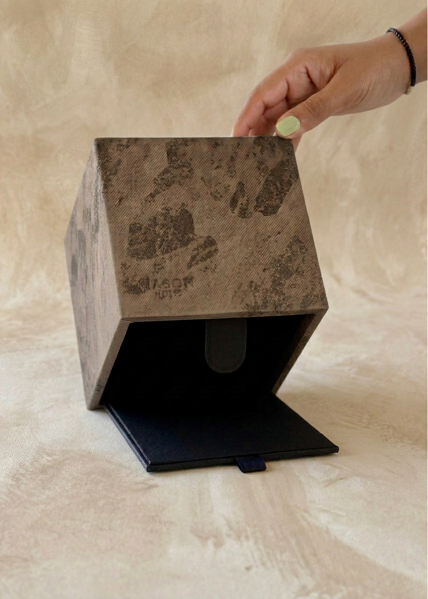 Indo Mocha Square Tissue Box