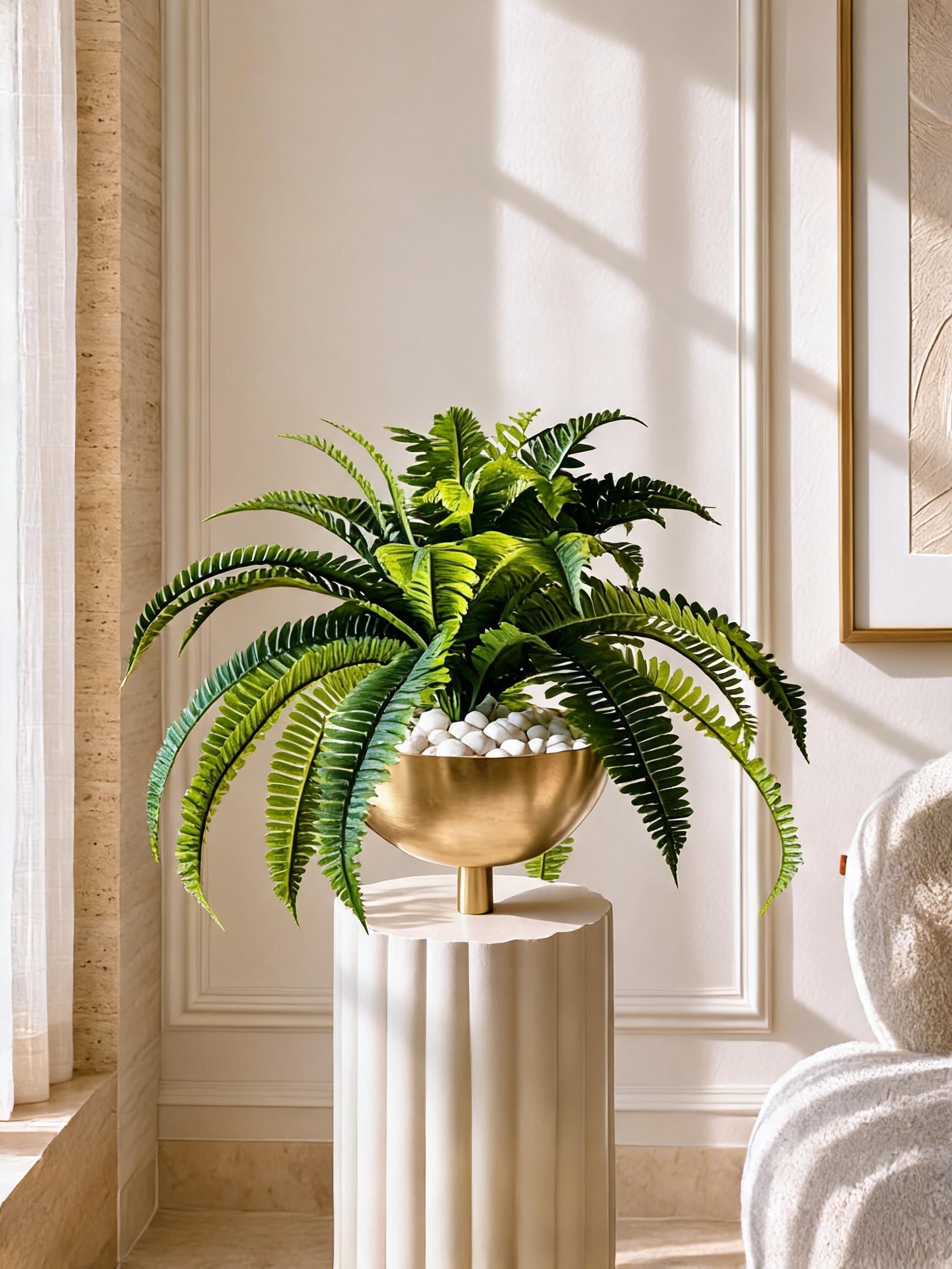 Artificial Grove Fern Plant - 2 Feet
