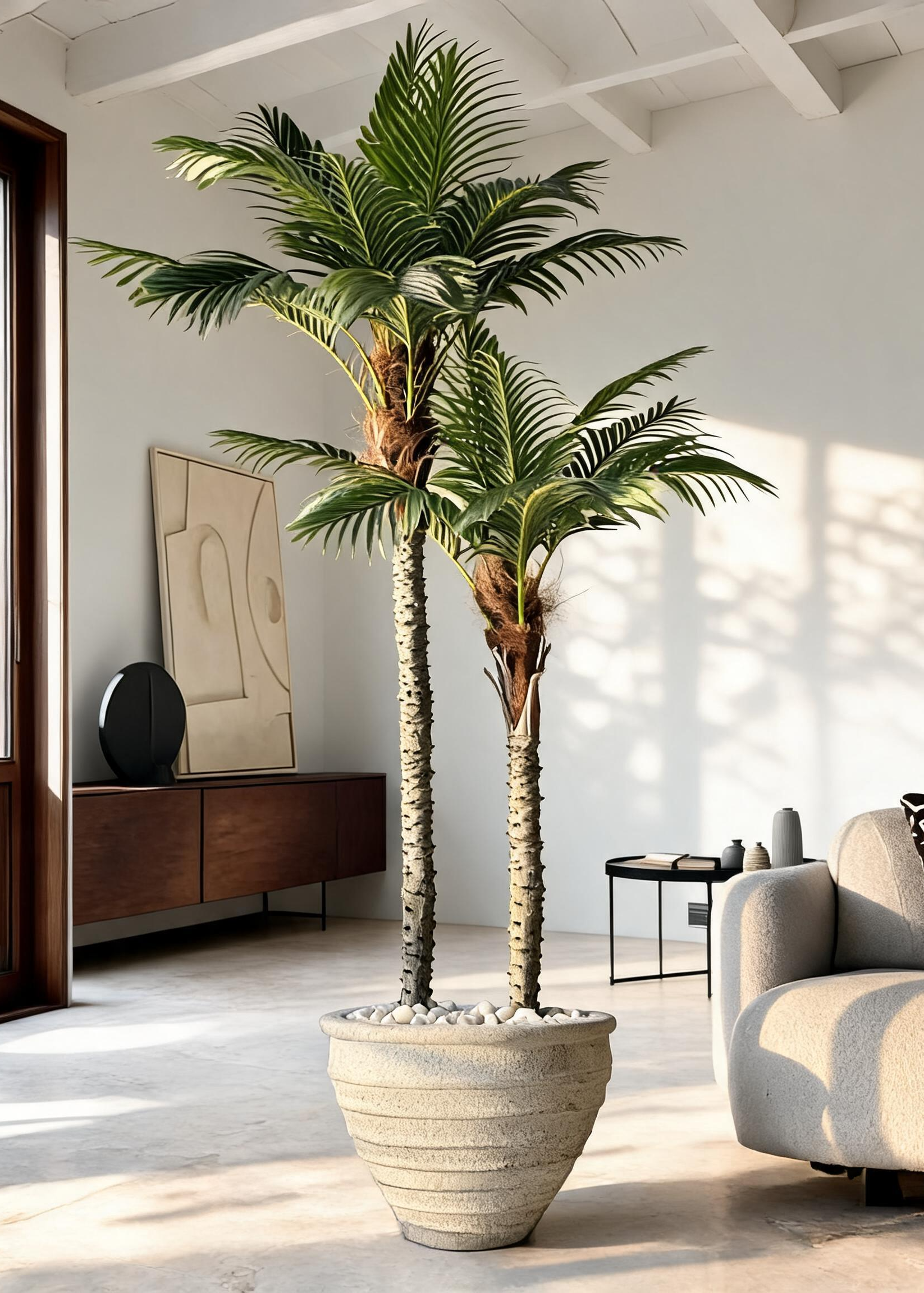 Artificial Tropical Palm Plant - 6 Feet
