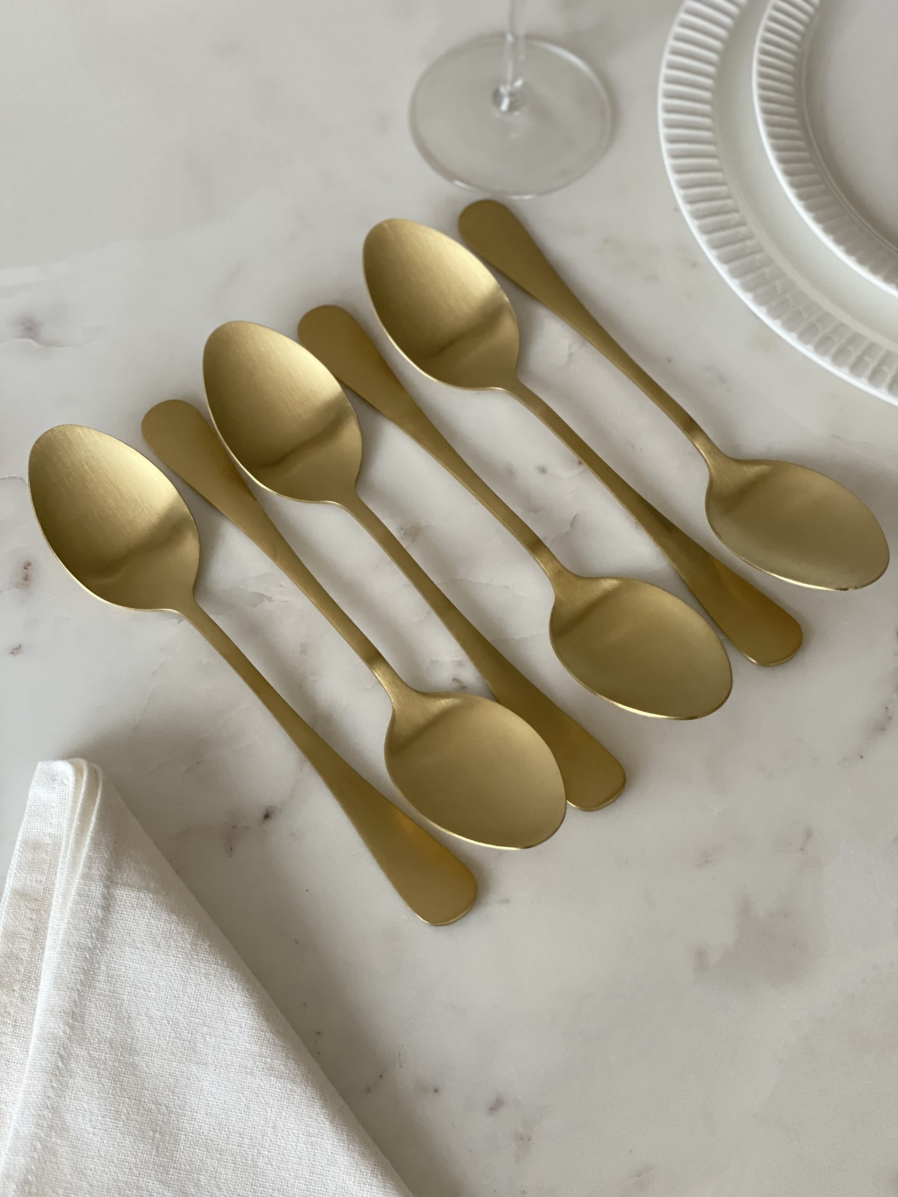 Gold Cutlery Set - 24pcs