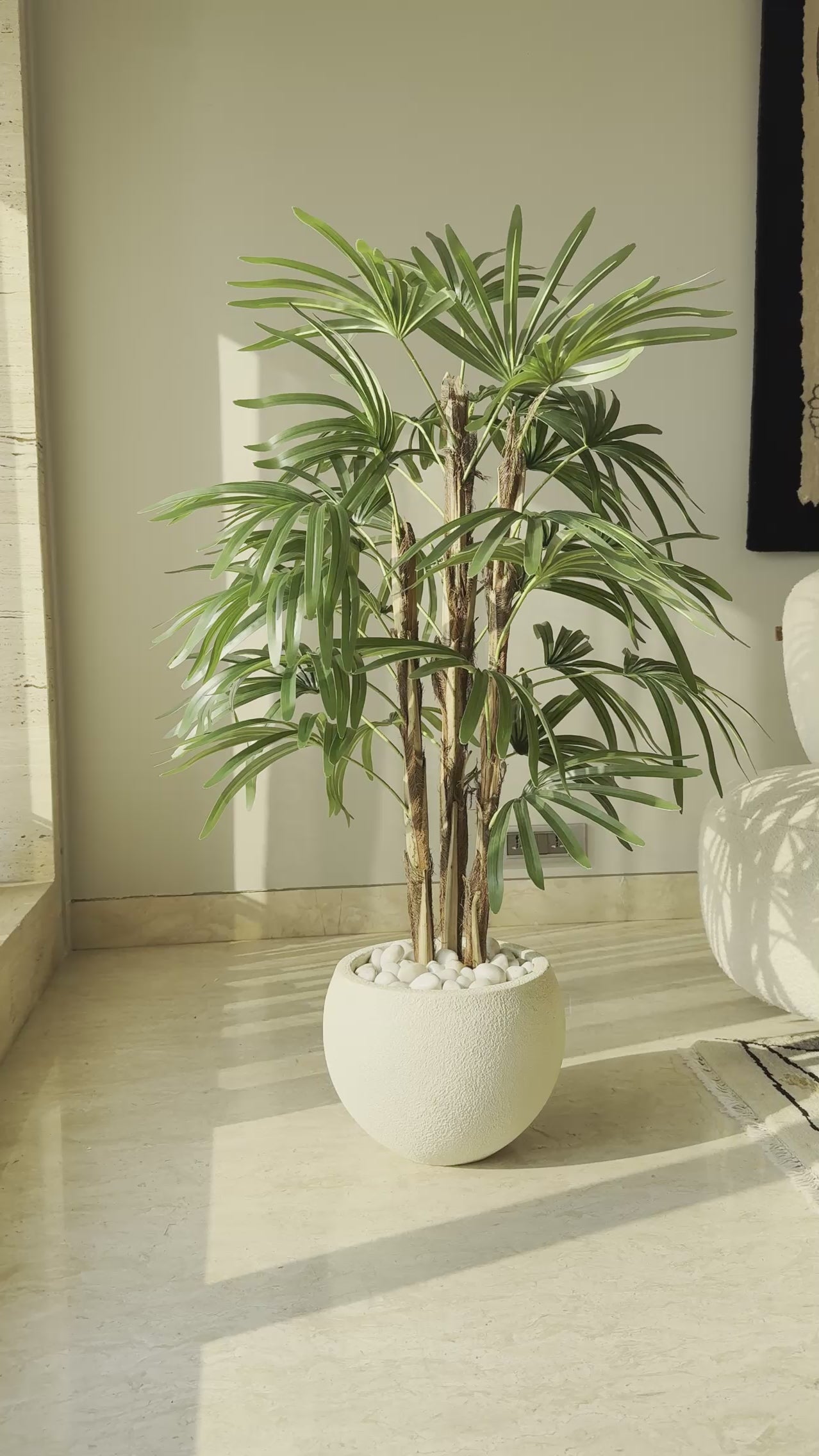 Artificial Rhapis Palm Tree - 4 Feet