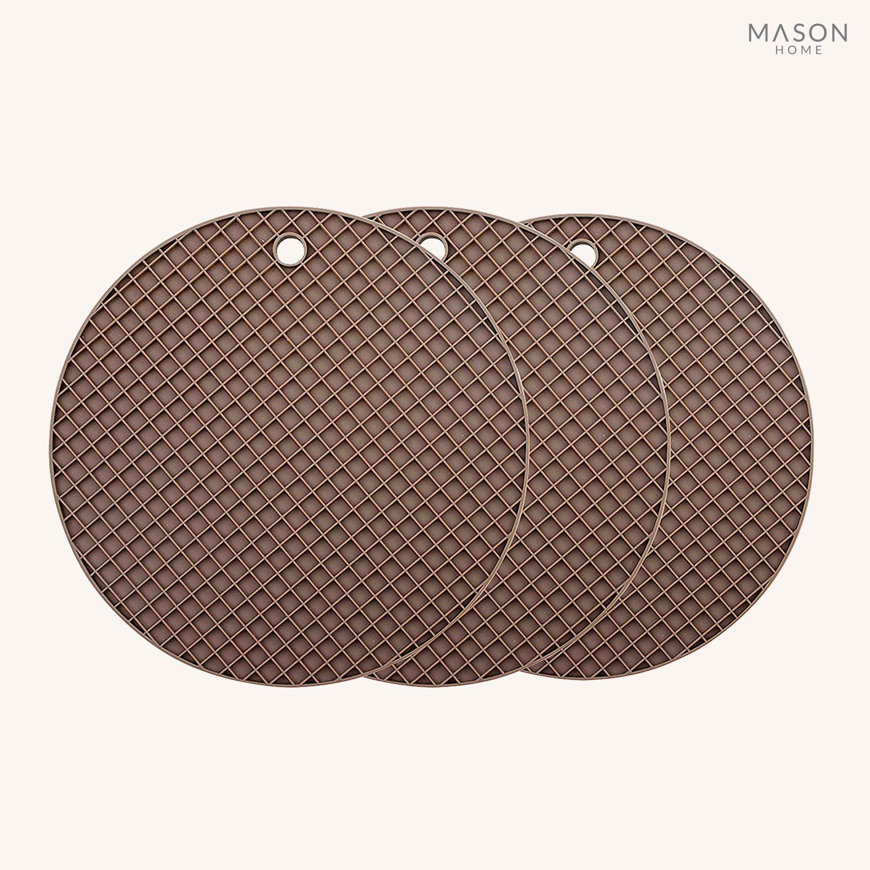 Toyono Silicone Trivet Mat Set Of 3