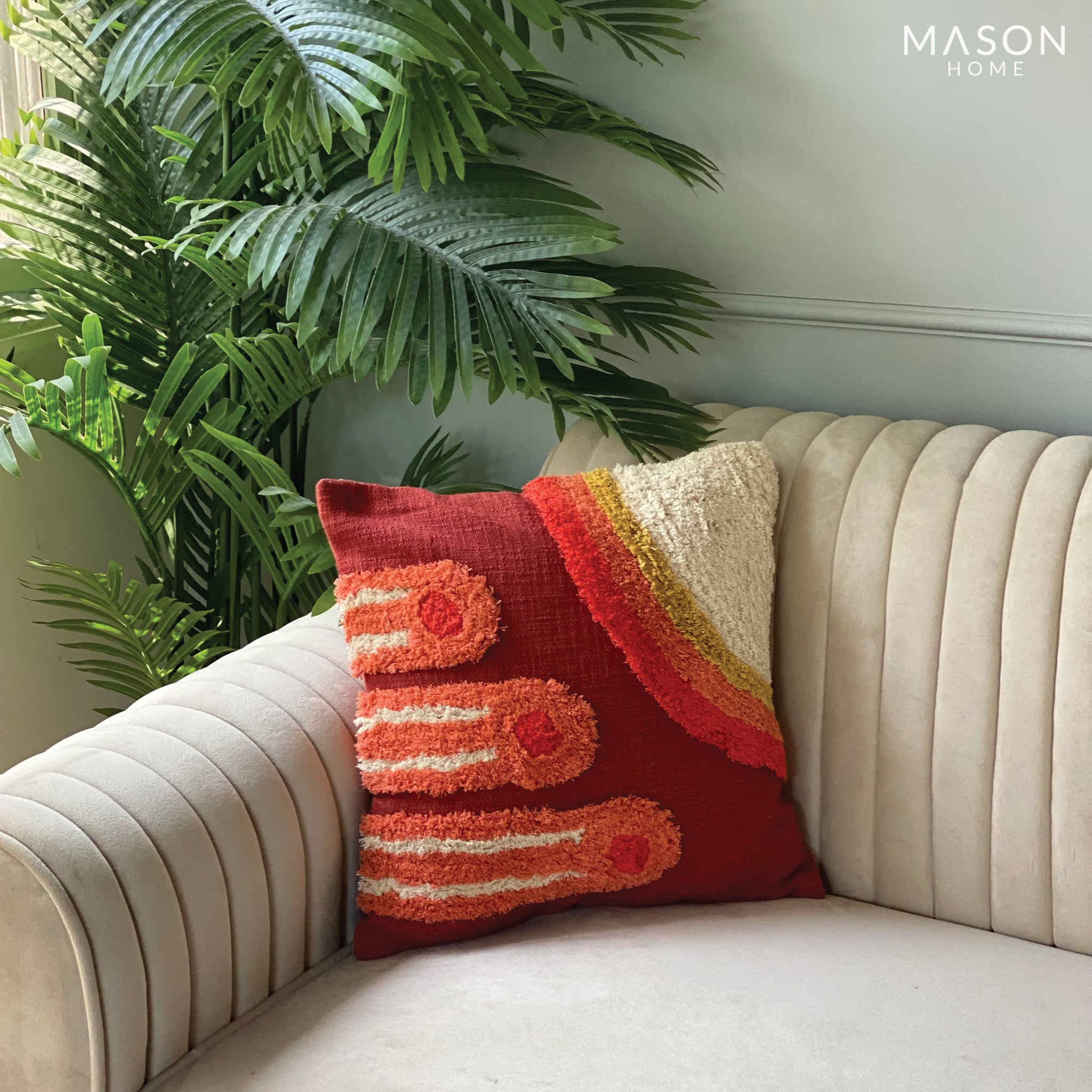 Hawaiian Lava Throw Cushion Cover