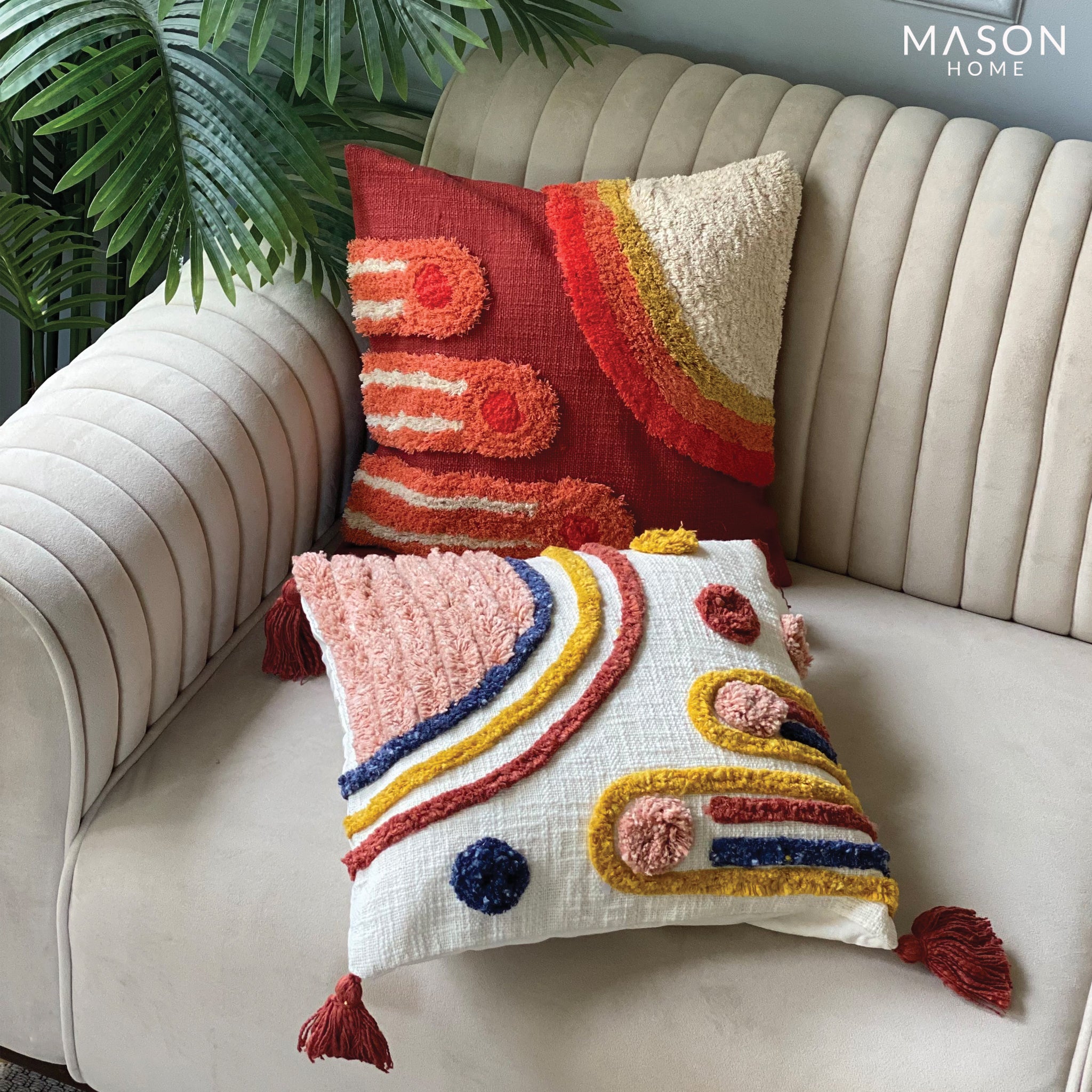 Hawaiian Lava Throw Cushion Cover