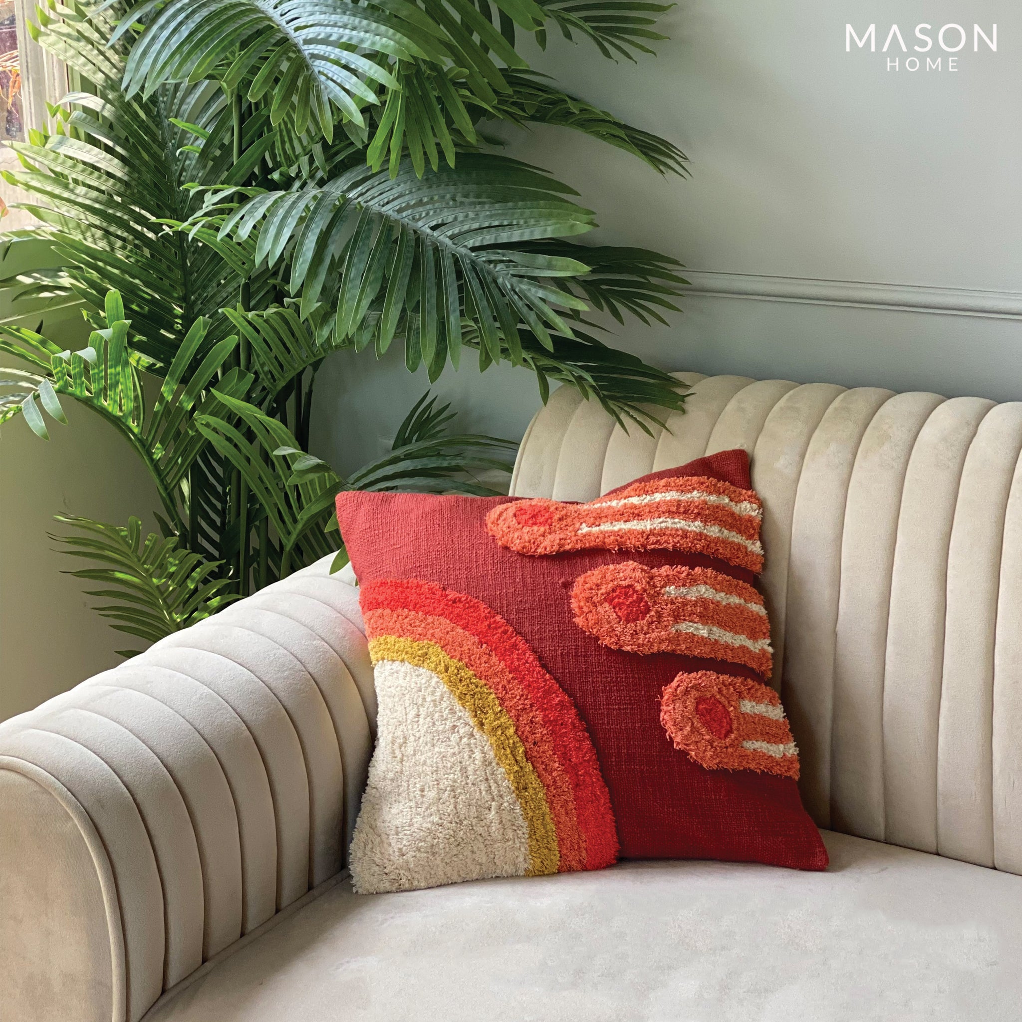 Hawaiian Lava Throw Cushion Cover