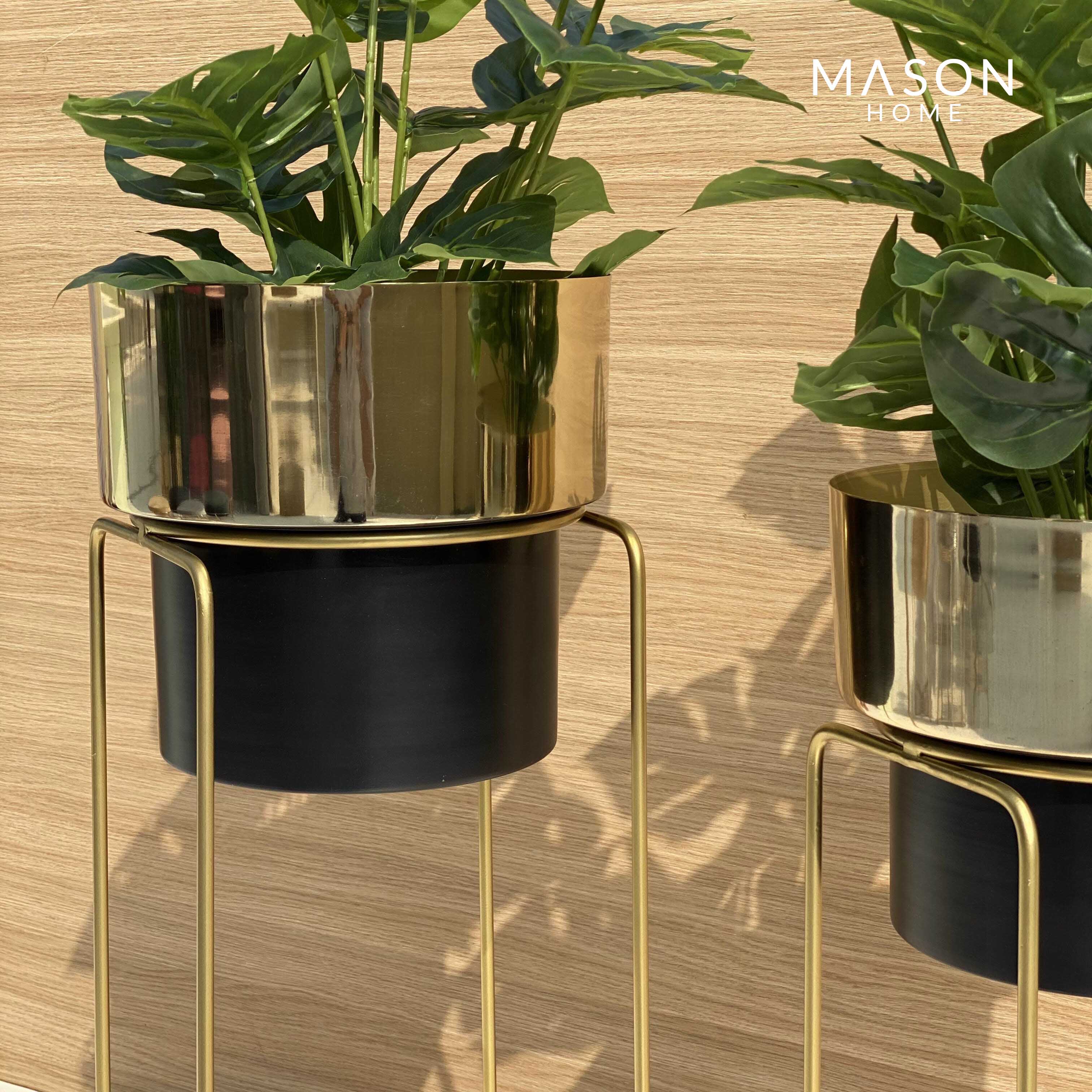 MADISON PLANTER - BLACK (SET OF 2)