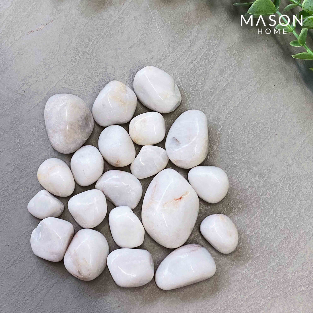 Pebbles - White (60 pcs)