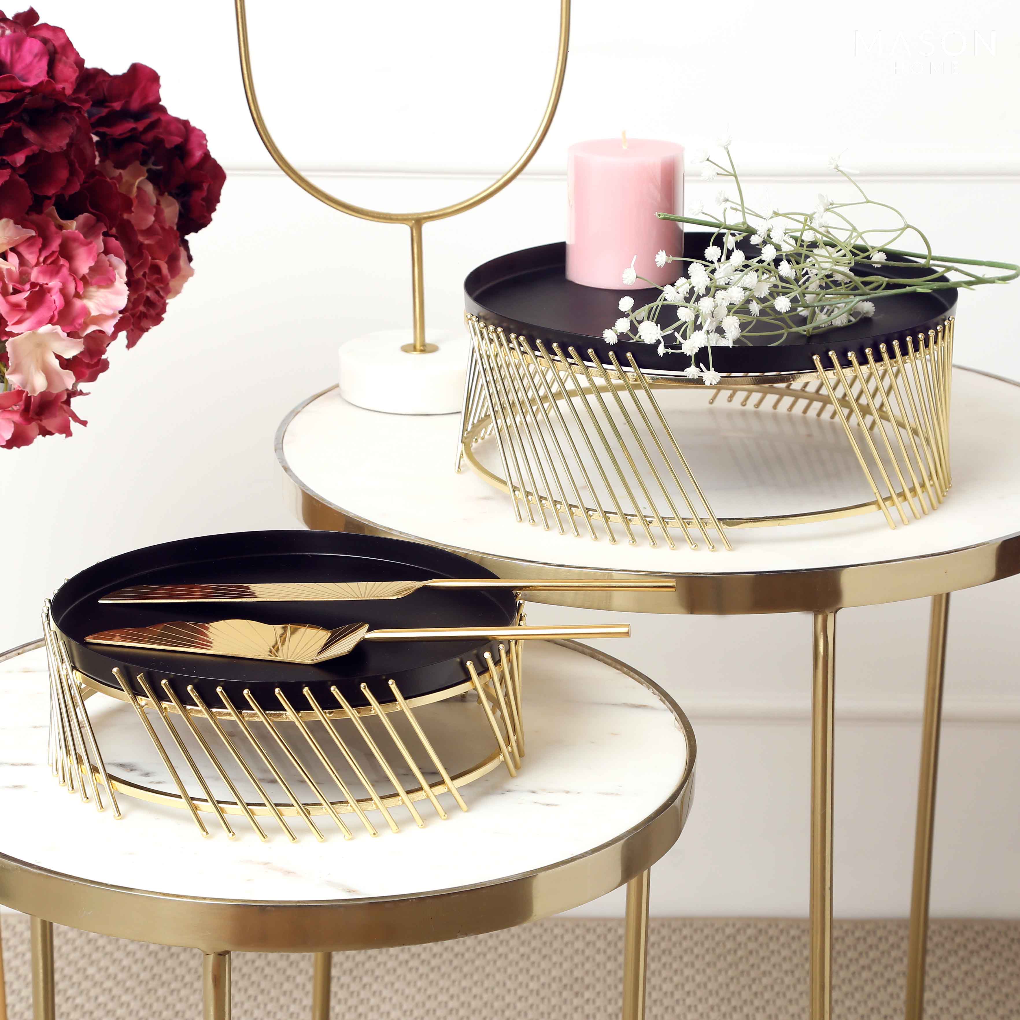 TWIRL STAND SMALL - BLACK - Mason Home by Amarsons - Lifestyle & Decor