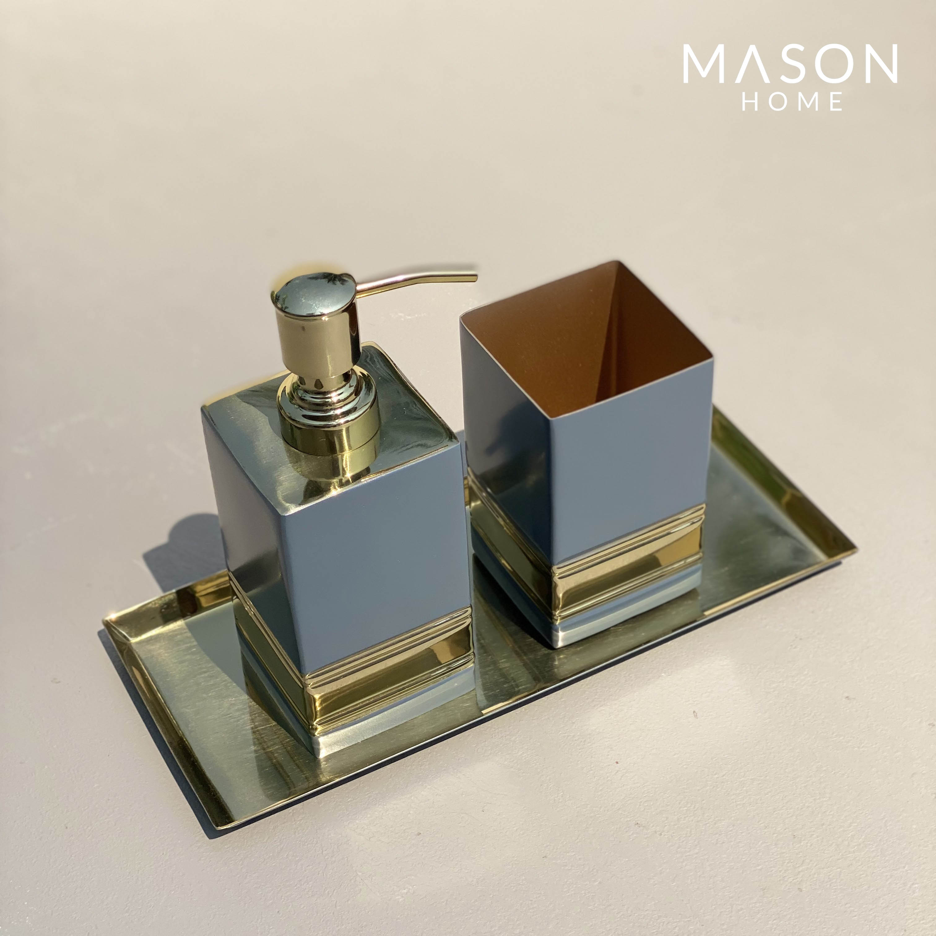 Dallas Bathroom Set - Grey