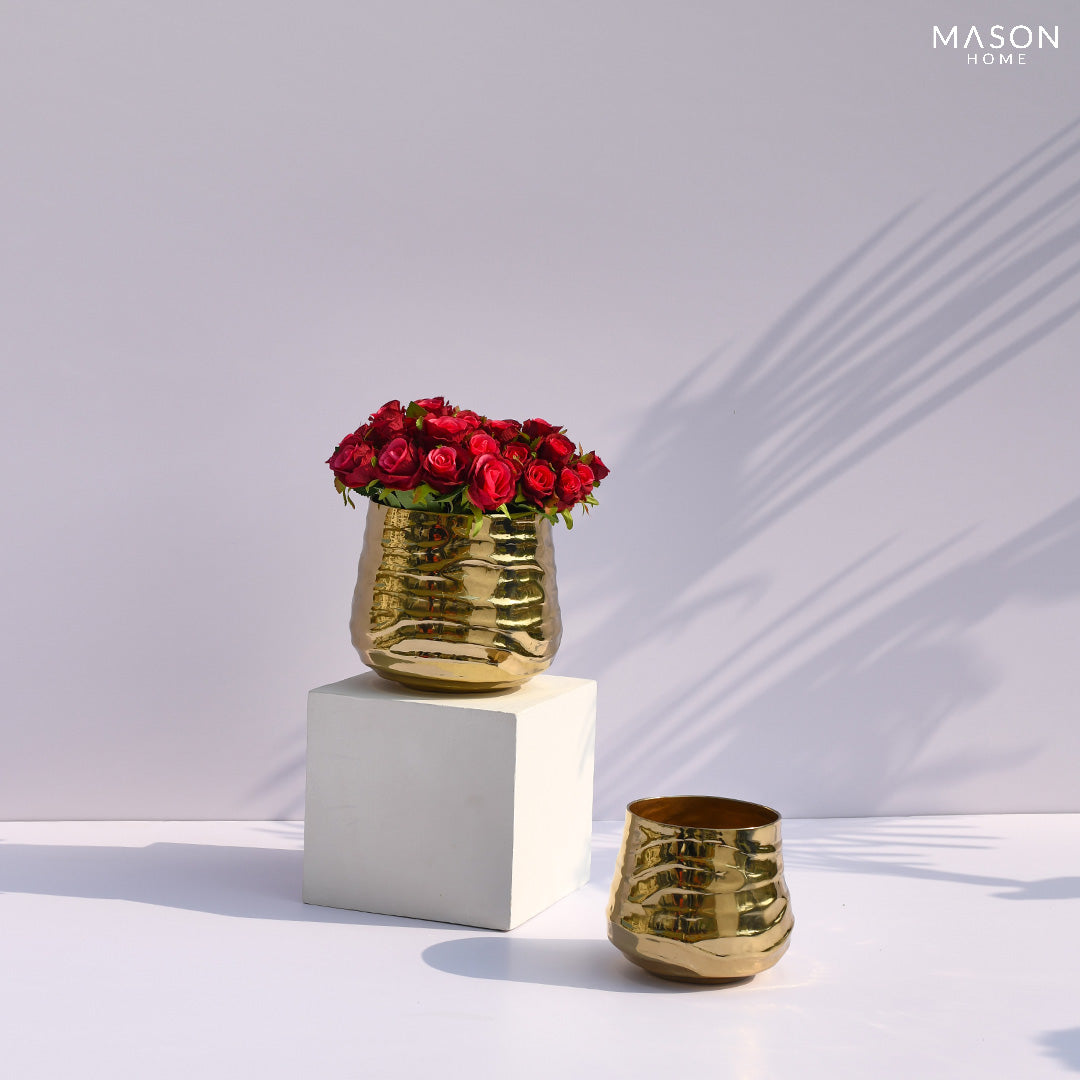 Acropolis Gold Vase - Large