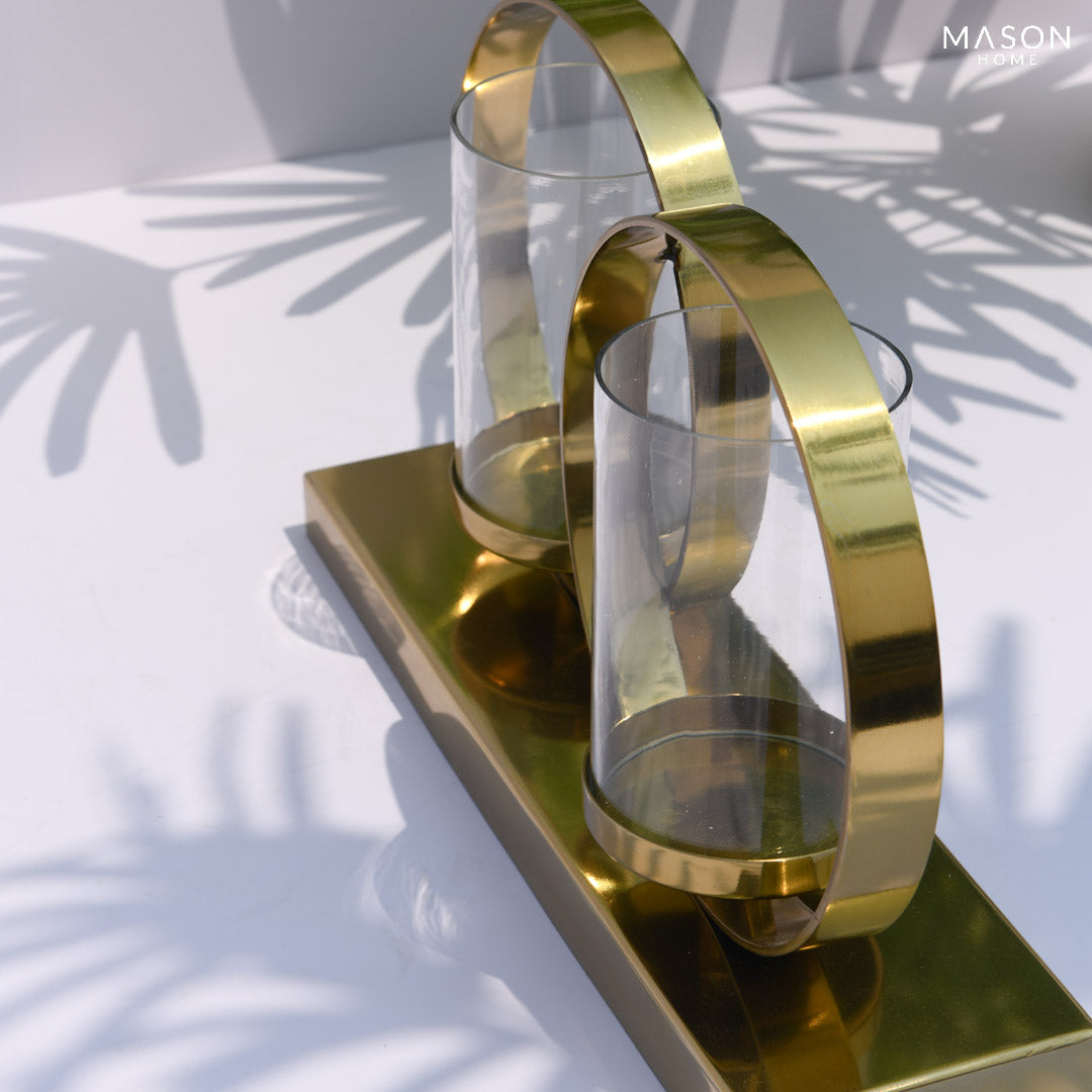 Fairmont Dual Rings Candle Stand