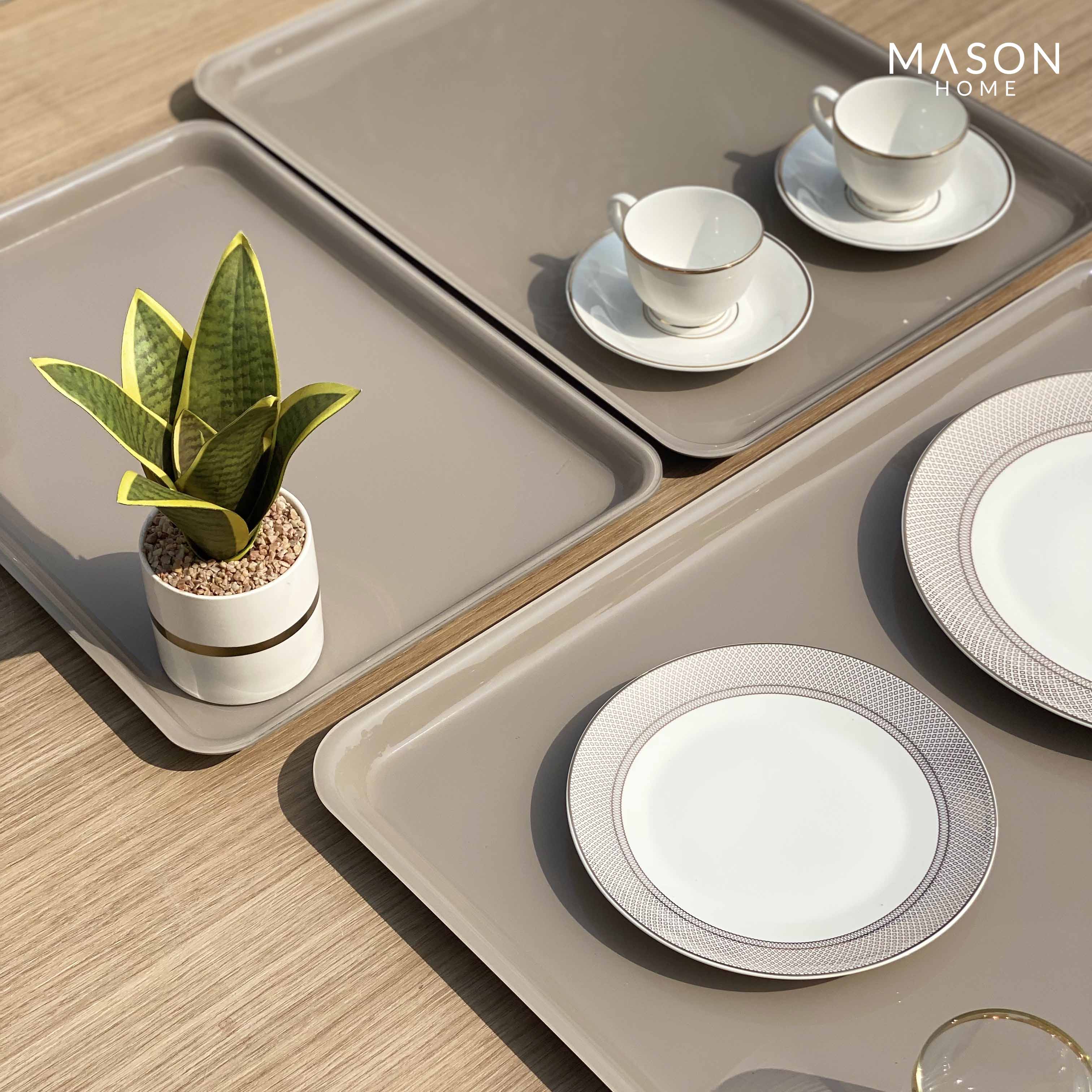TaupeAvenue Rectangle Serving Tray - Set Of 3 (XL)