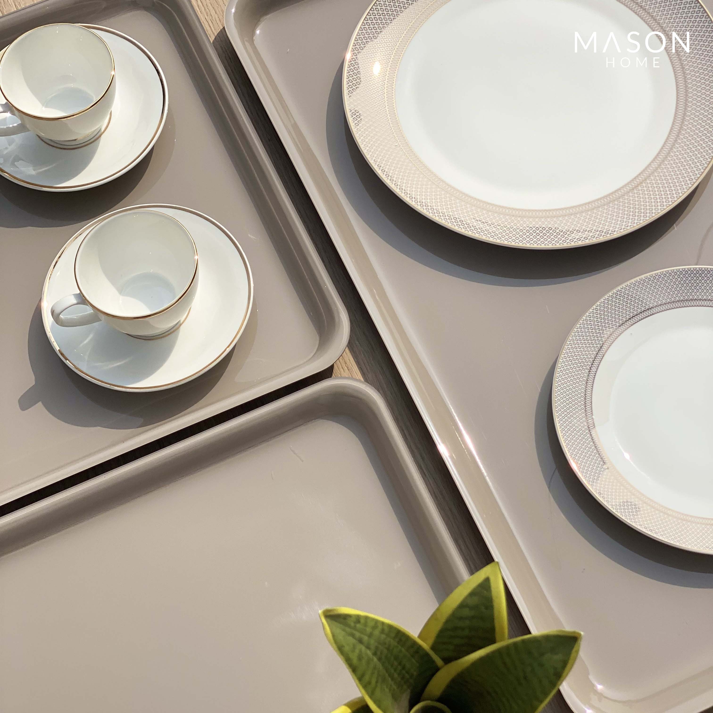 TaupeAvenue Rectangle Serving Tray - Set Of 3 (XL)