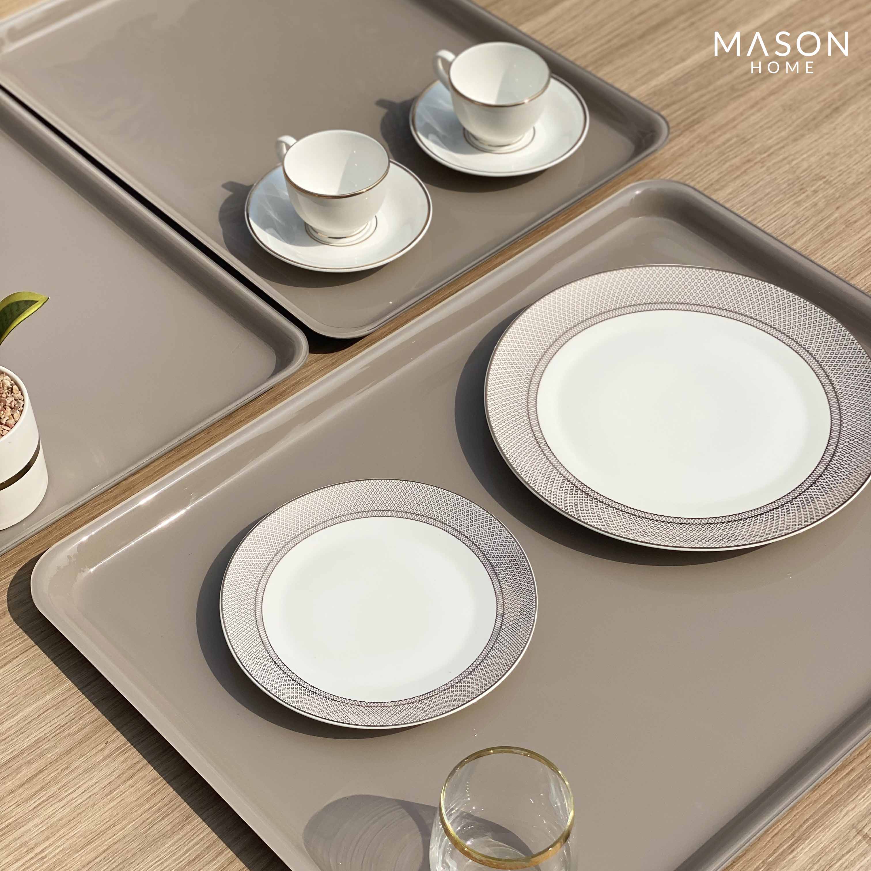 TaupeAvenue Rectangle Serving Tray - Set Of 3 (XL)