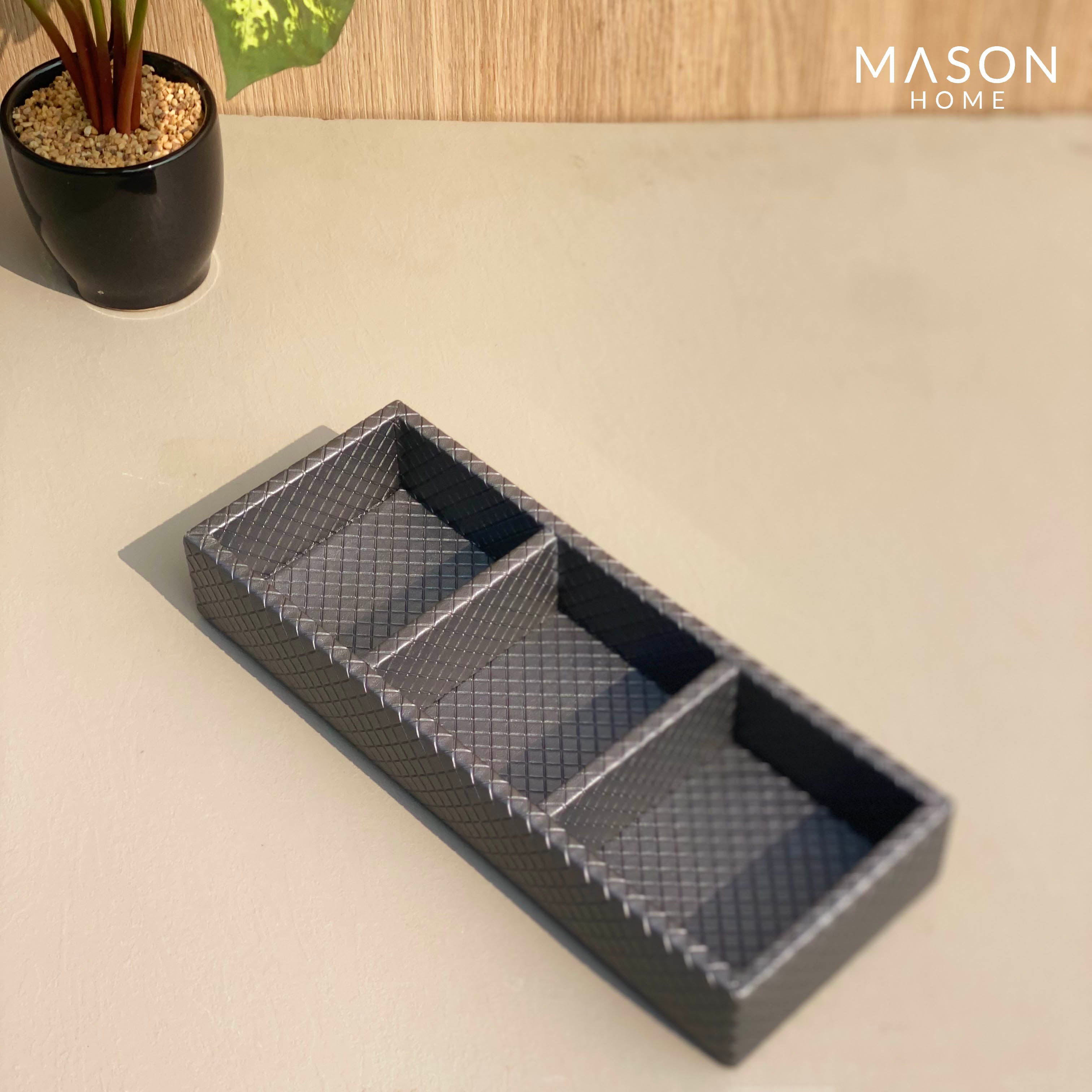 Braided Grey Multipurpose Organiser