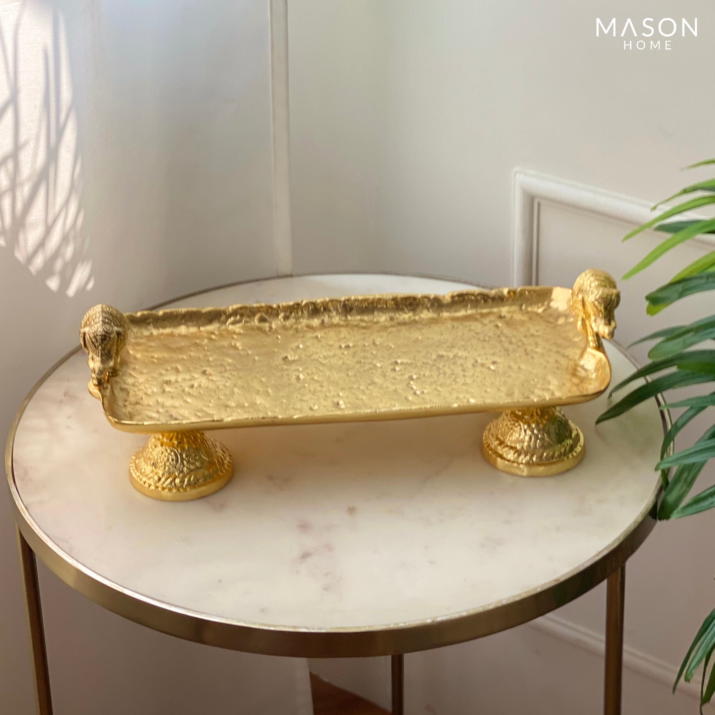 Elephant Gold Tray