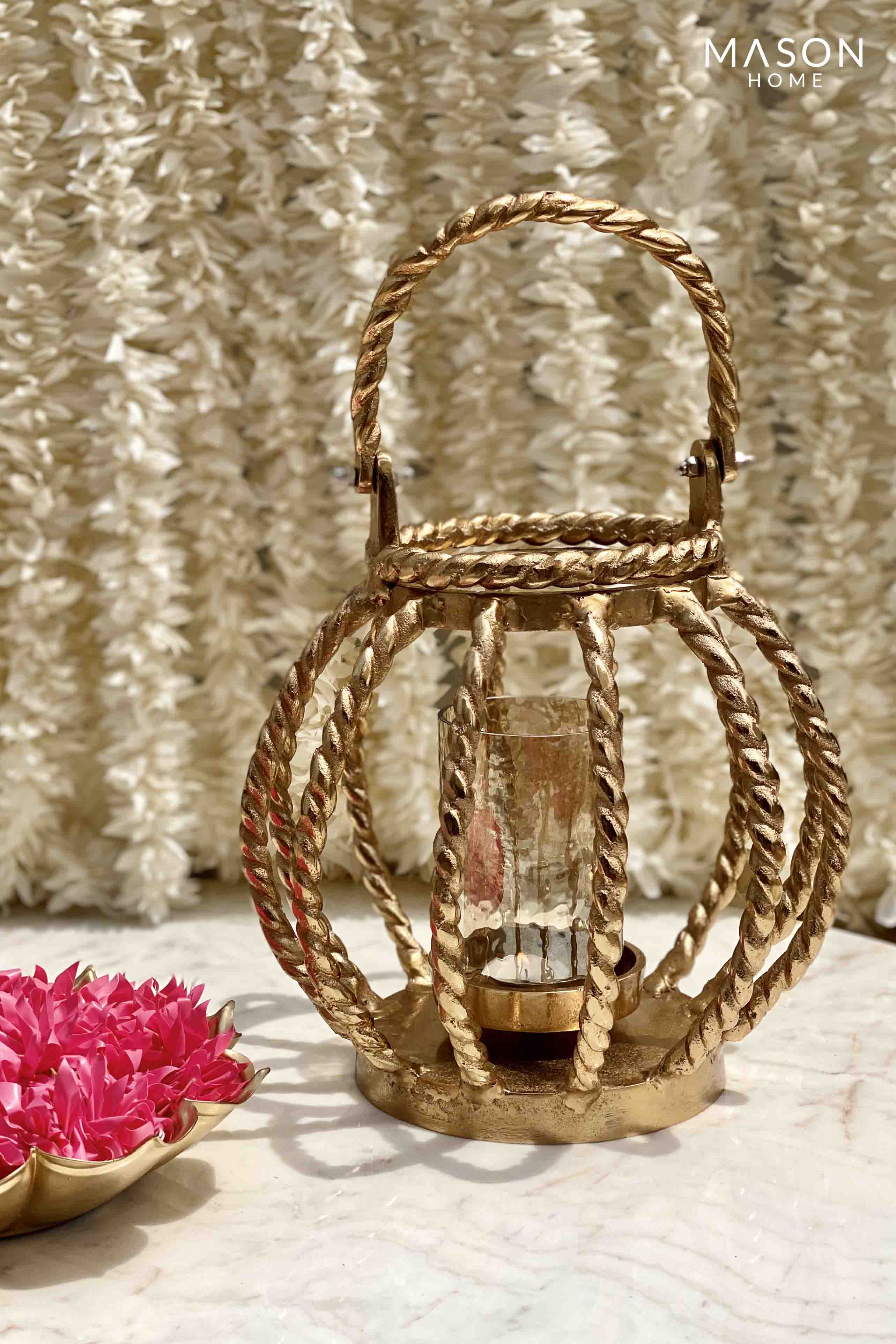 Bikaner Gold Rope Lantern