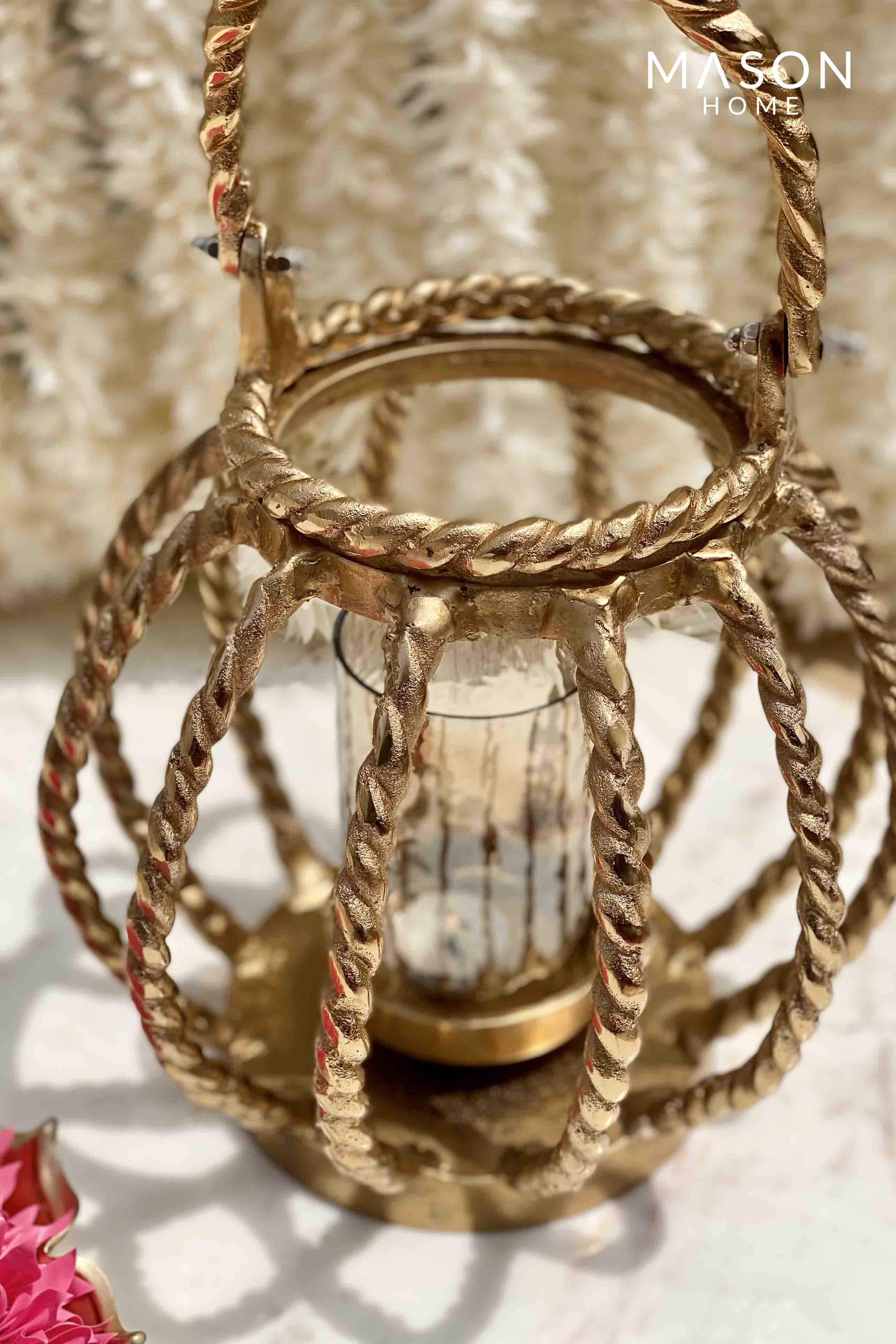 Bikaner Gold Rope Lantern