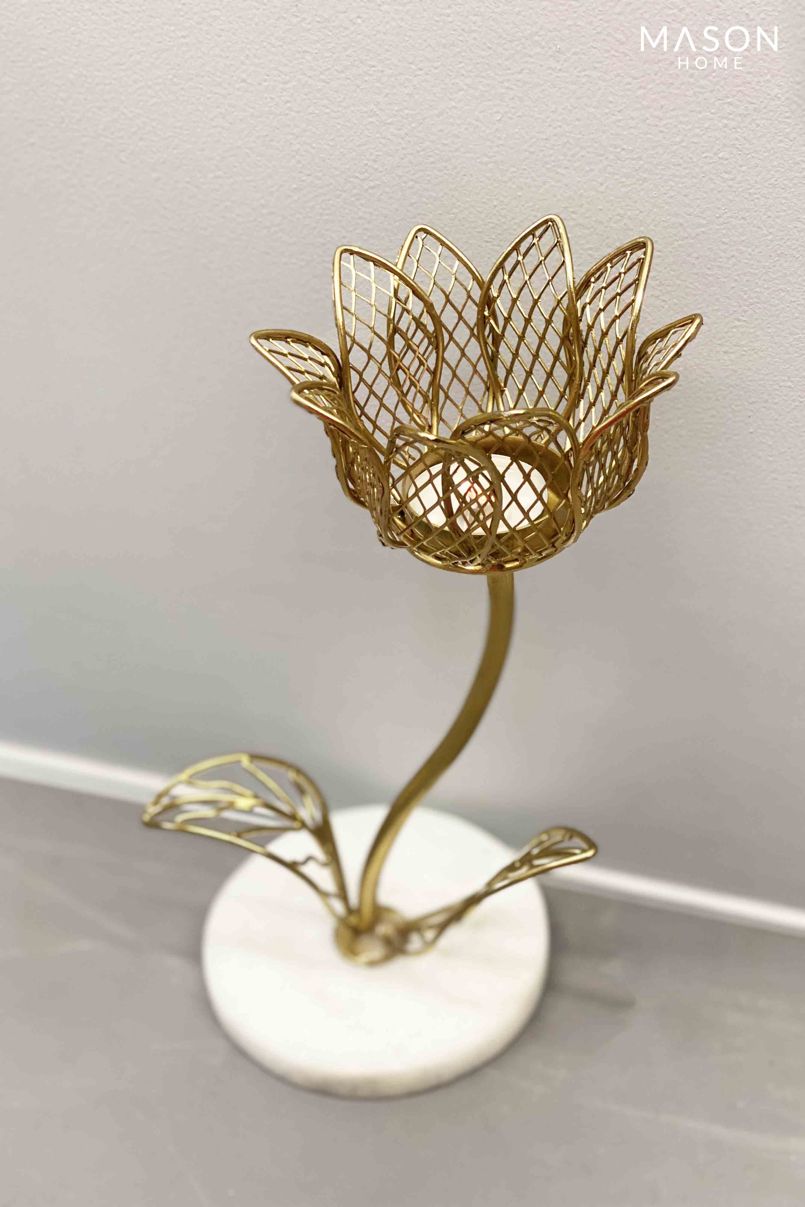 Royal Lotus Bloom Votive Holder