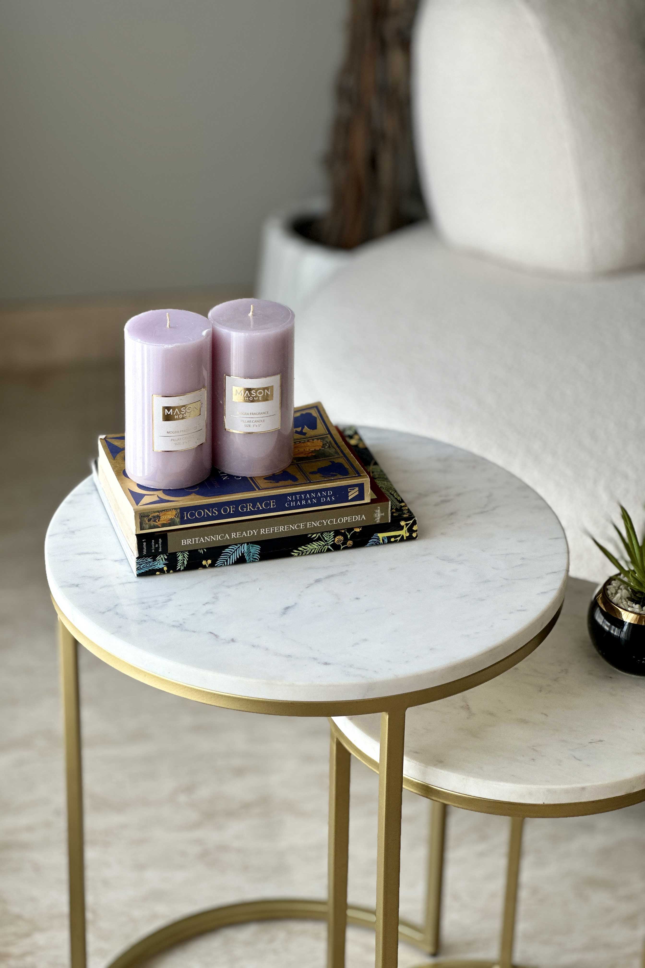 Oxford Marble Side Table (Set of 2)