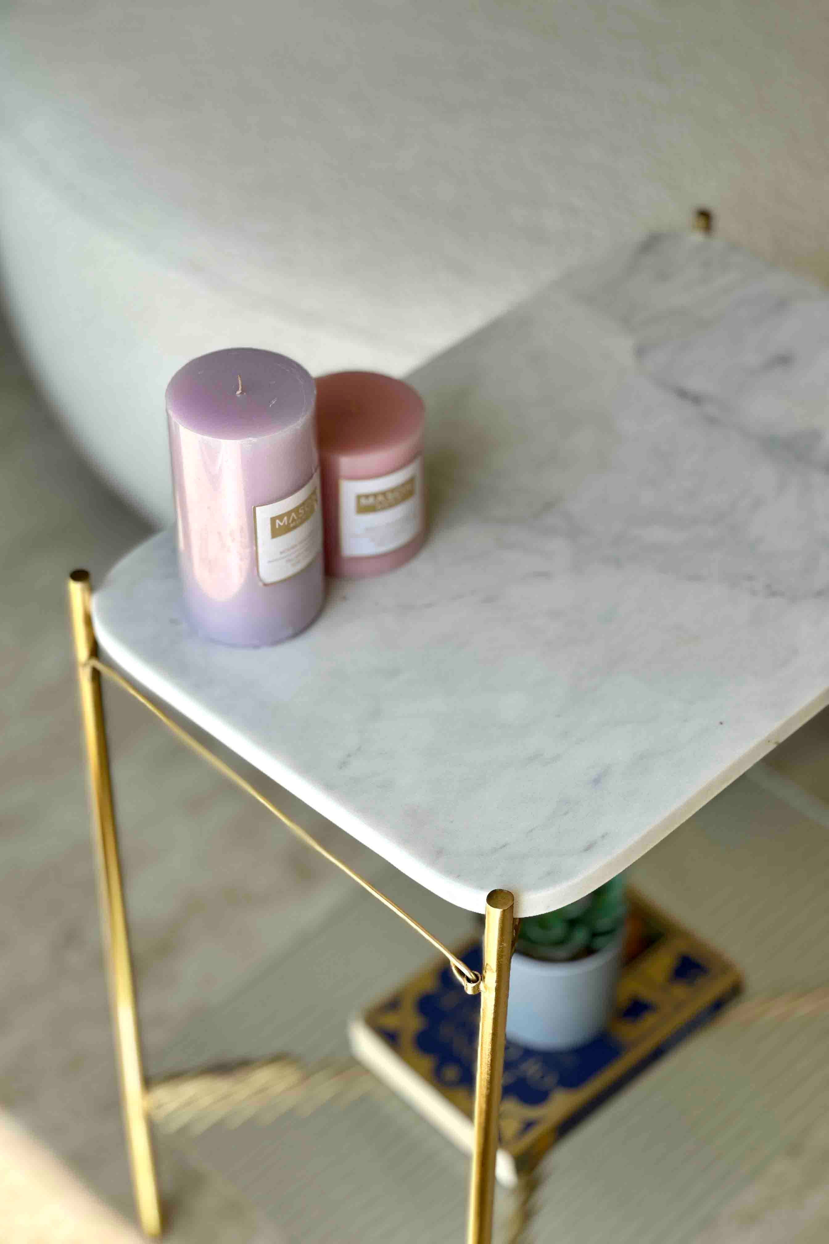 Luna Marble Side Table