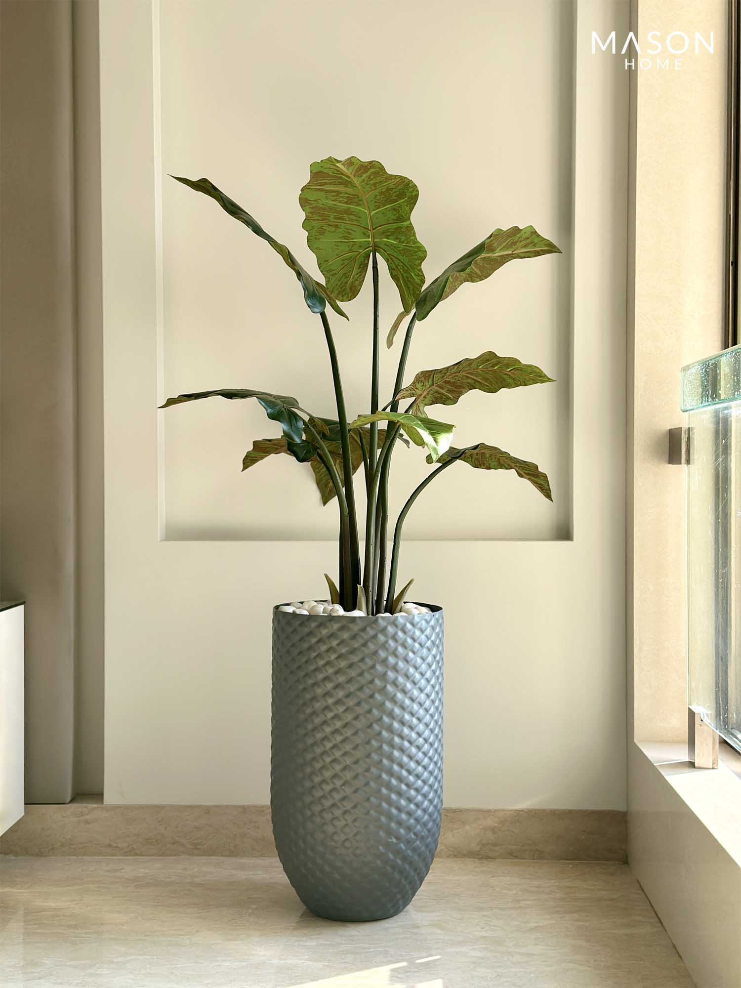 Giza Grey Planter - Large
