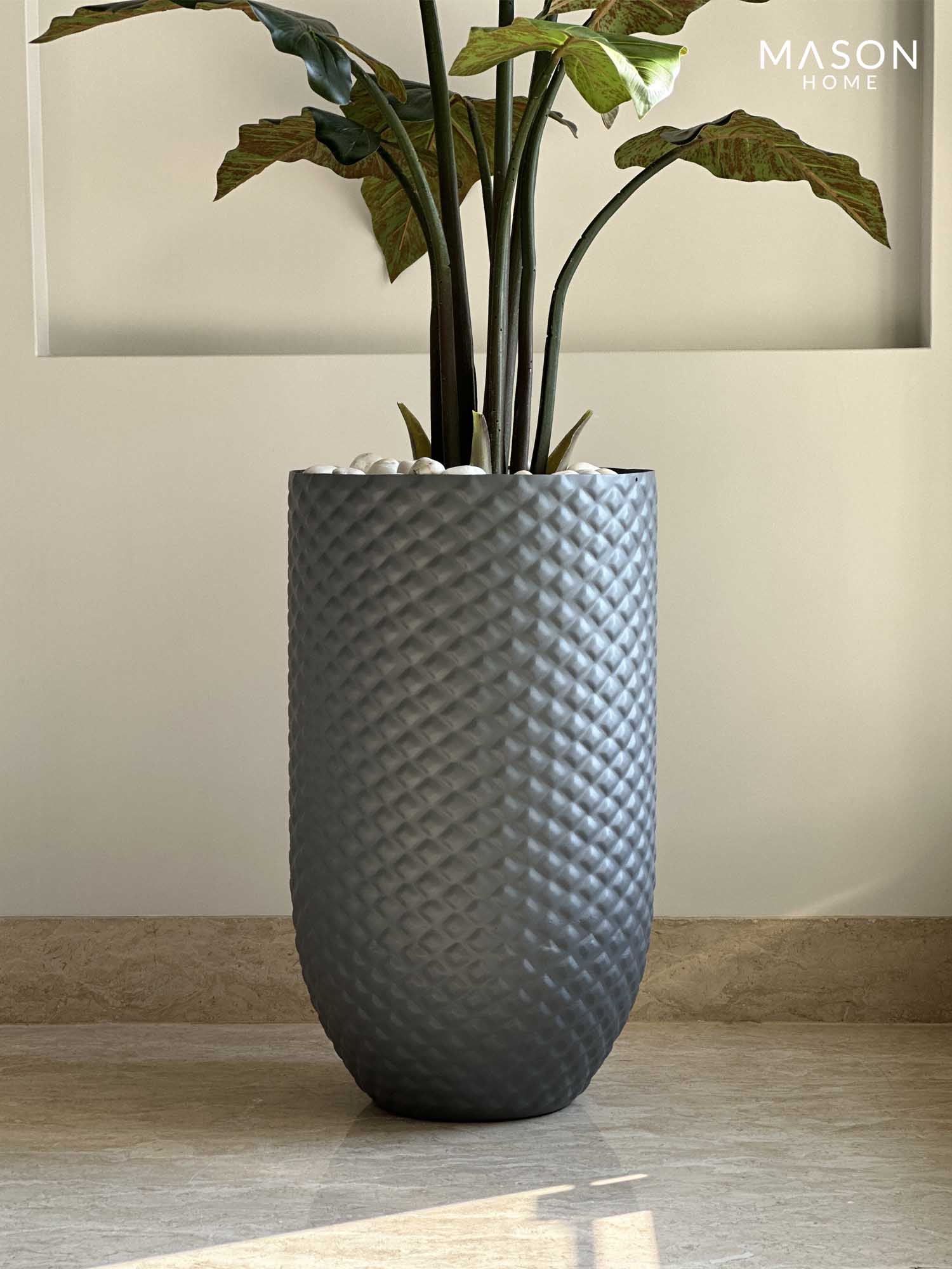Giza Grey Planter - Large
