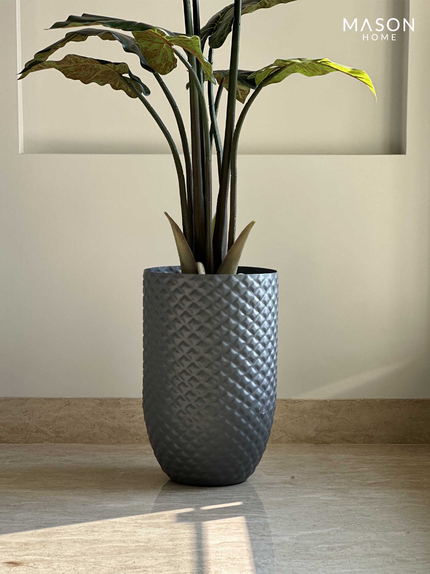 Giza Grey Planter - Medium