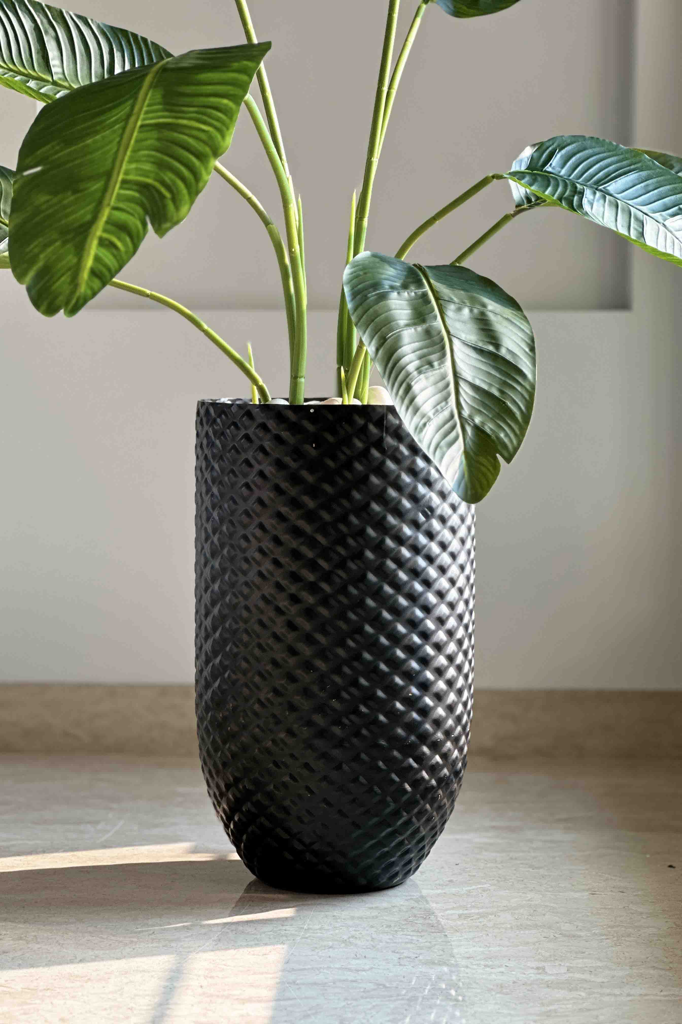 Giza Black Planter - Large