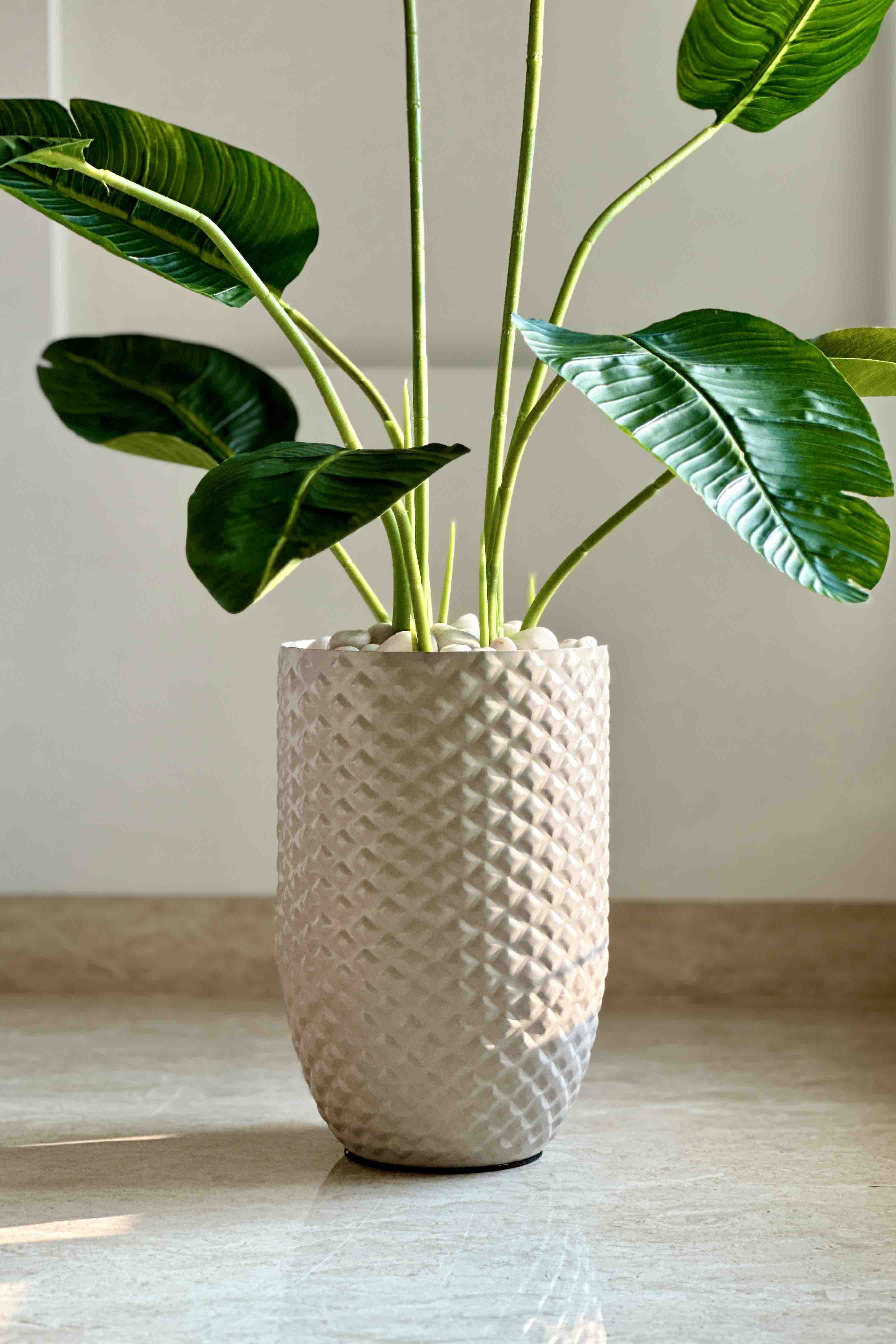 Giza Beige Planter - Medium