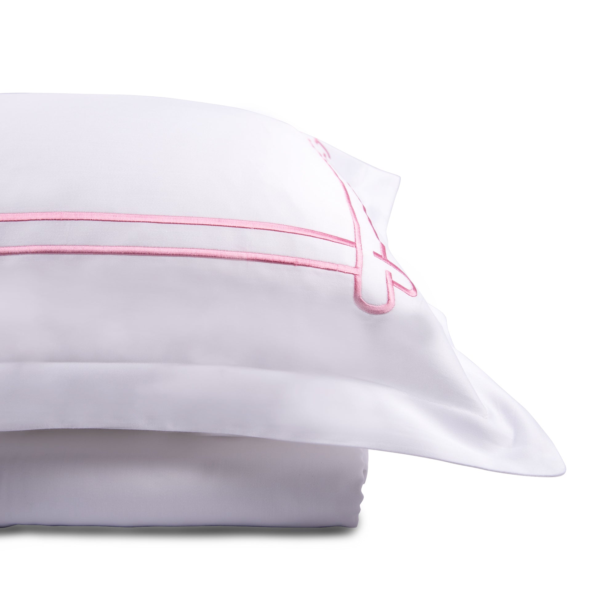Little Hearts - White Bedsheet Set
