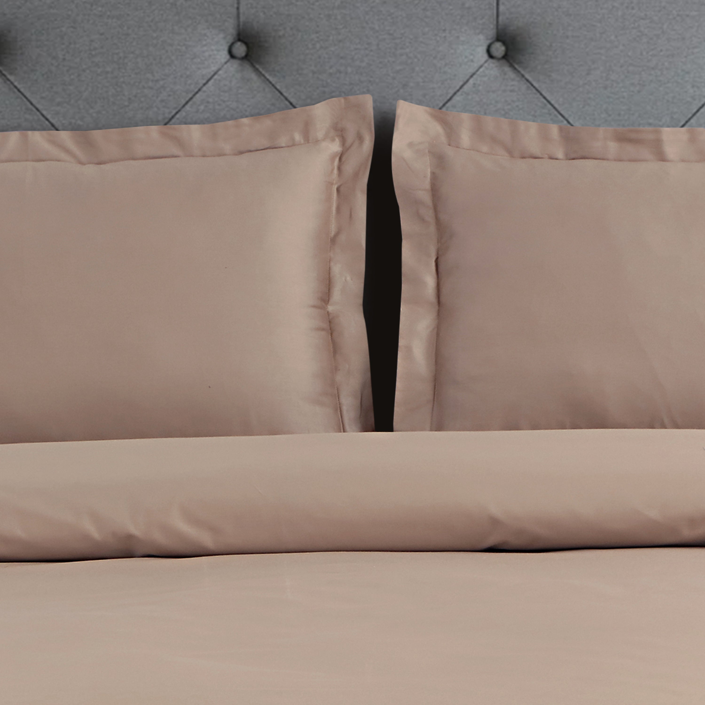 Vibrant Solid Coffee Brown Bedsheet