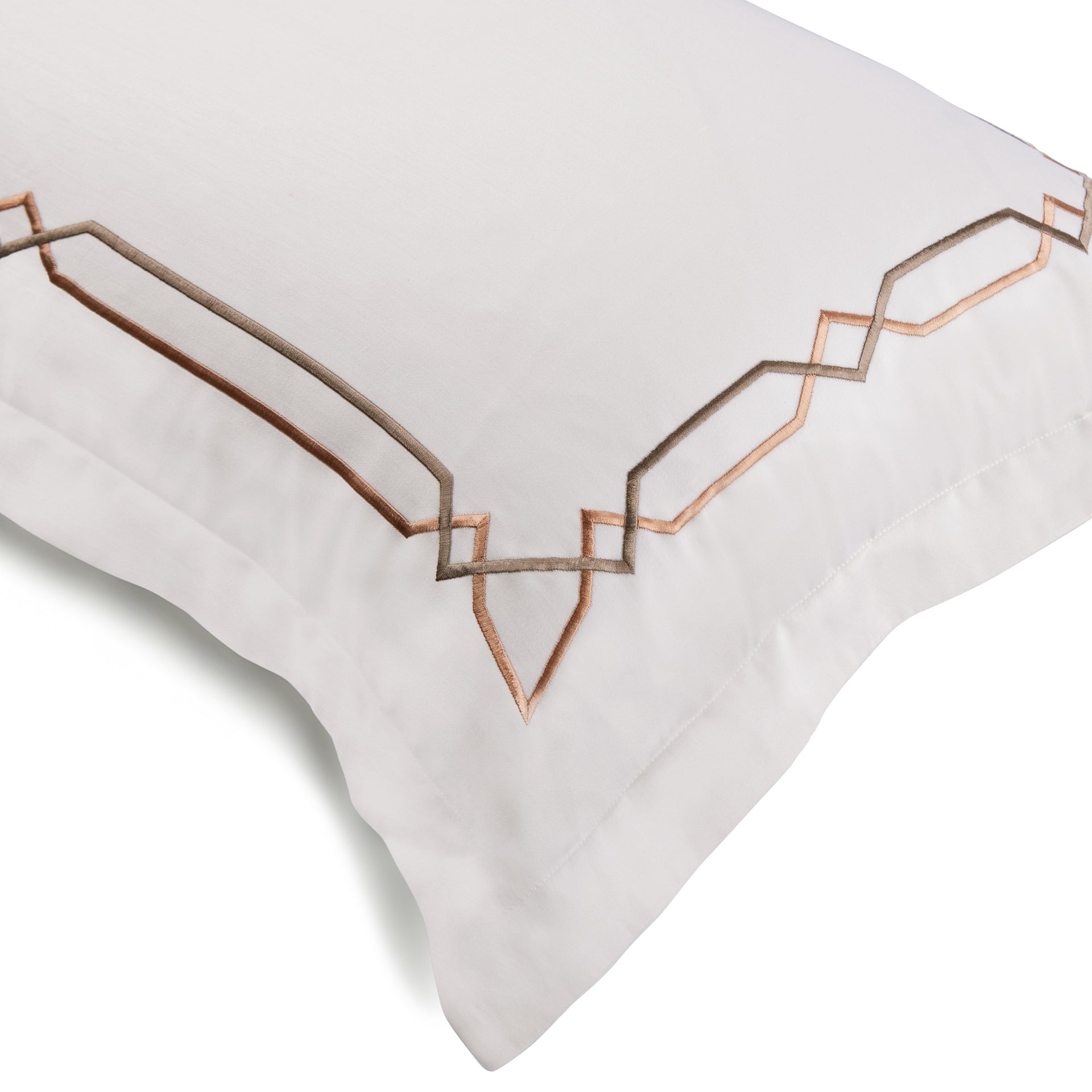 Mountain Trail - Cream Bedsheet Set