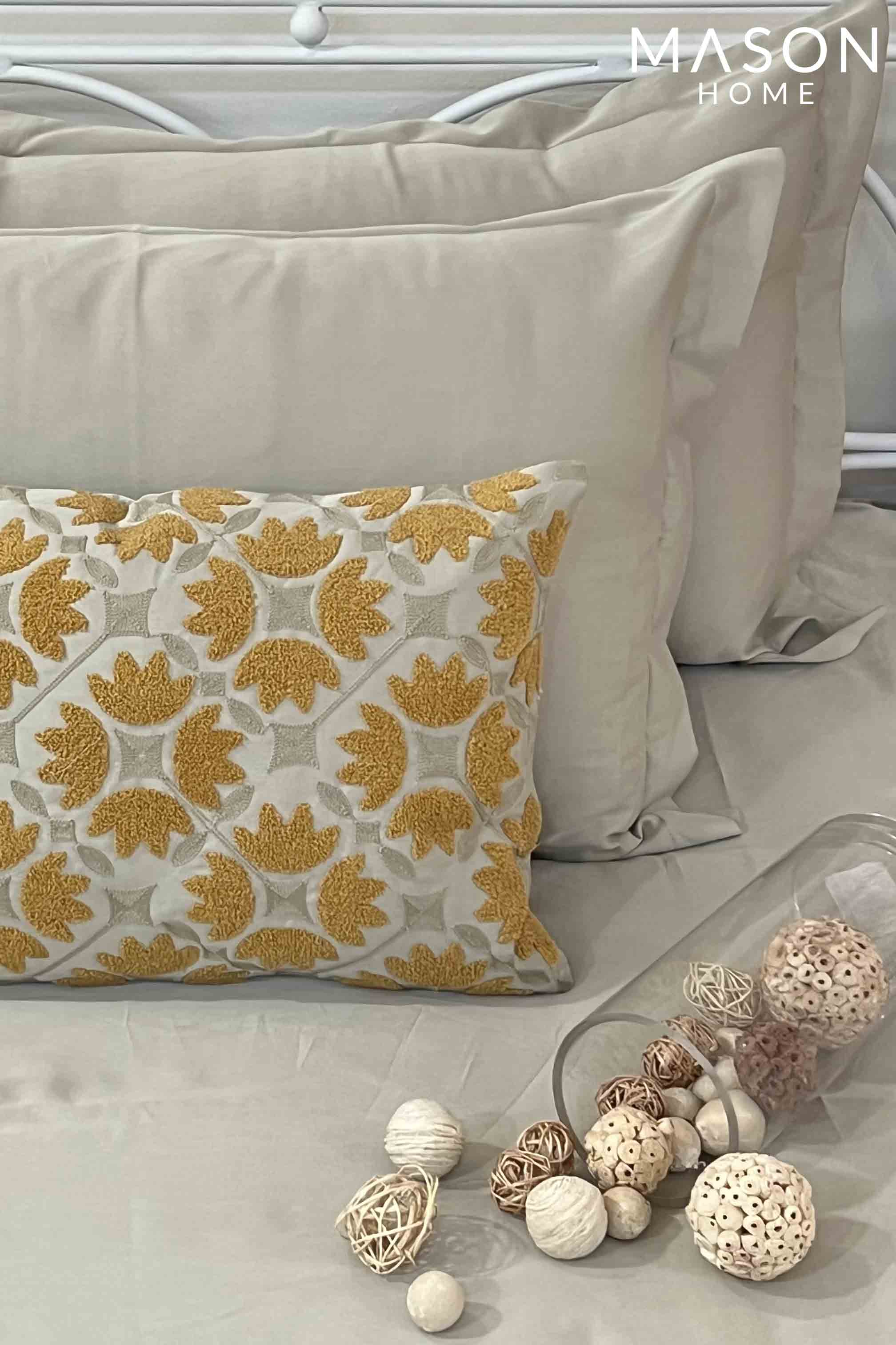 Mariana Beige Treasure Bedsheet