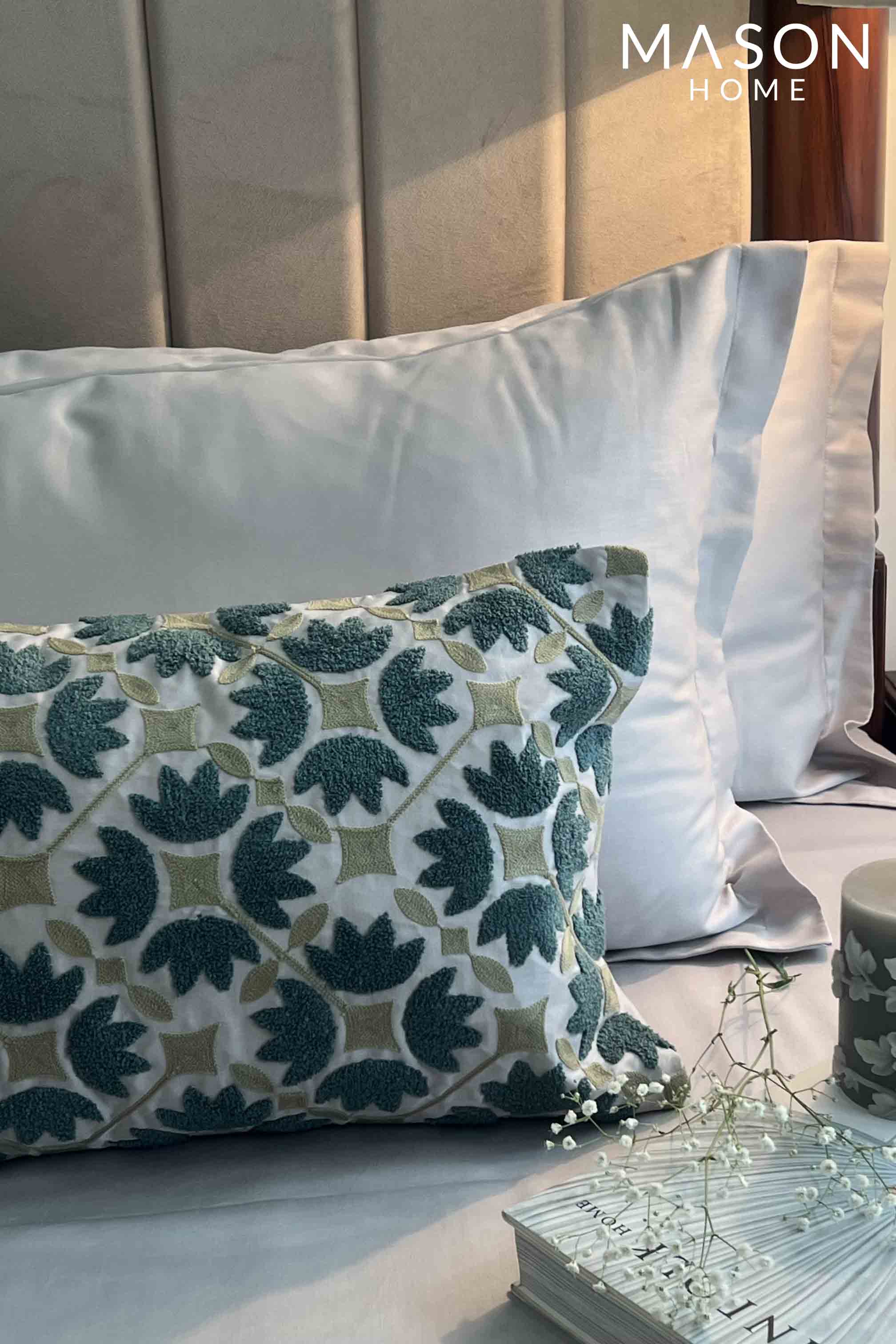 Mariana Pearl Grey Treasure Bedsheet
