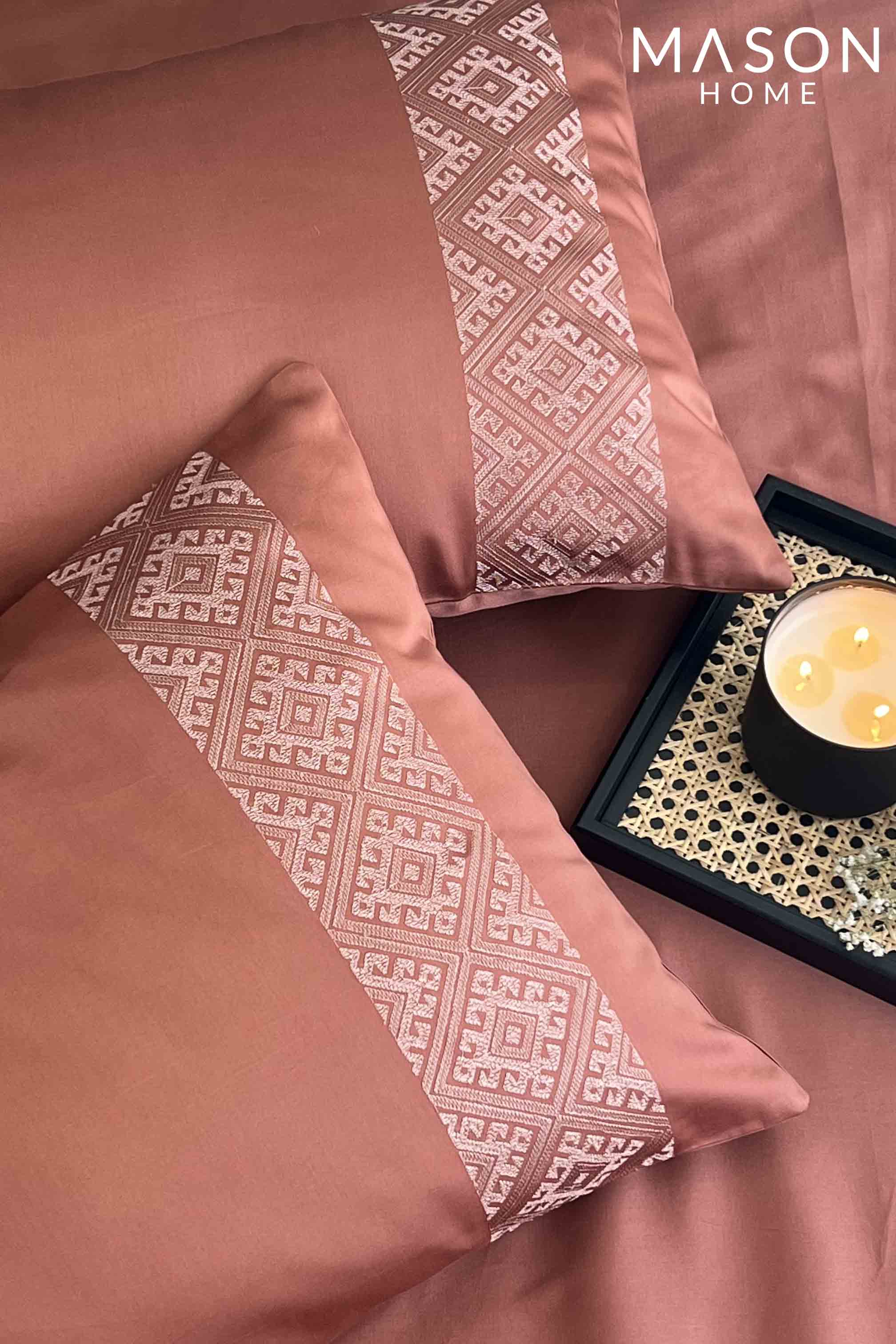 Arcane Terracotta Dreams Bedsheet