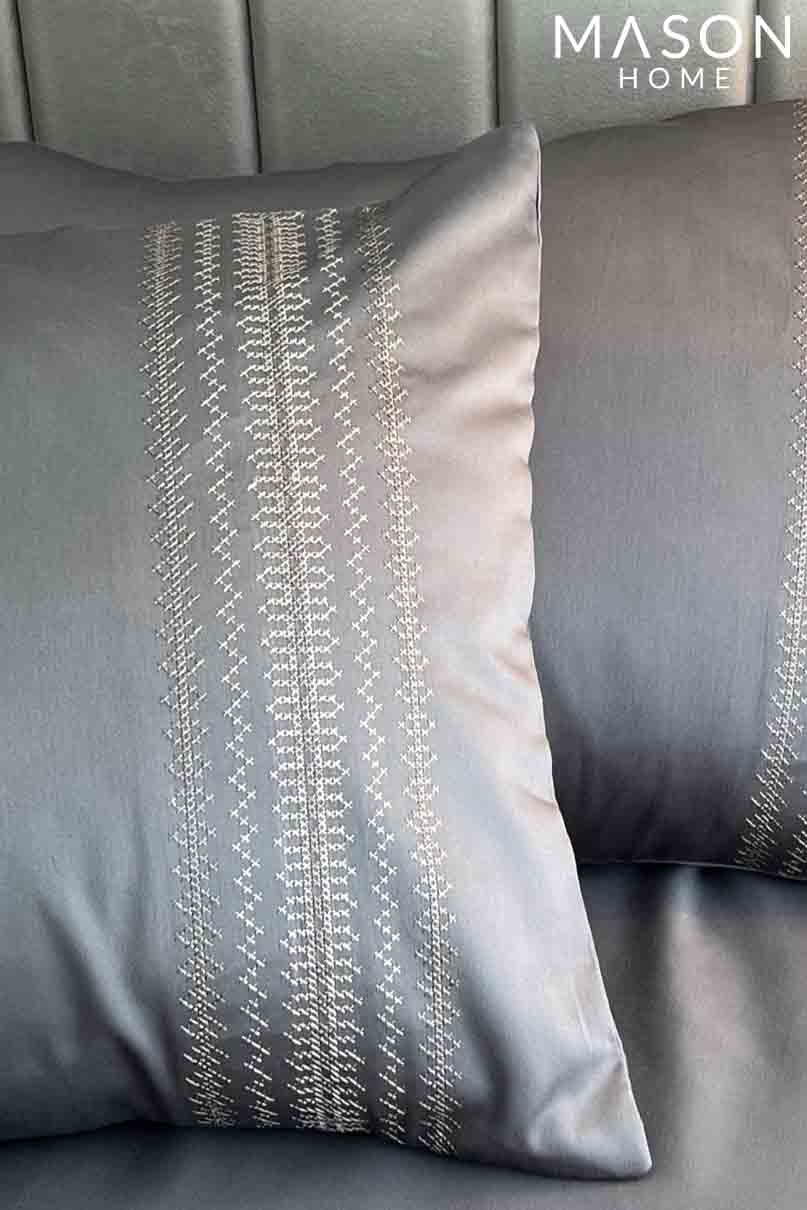 Pristine Elephant Grey Dreams Bedsheet