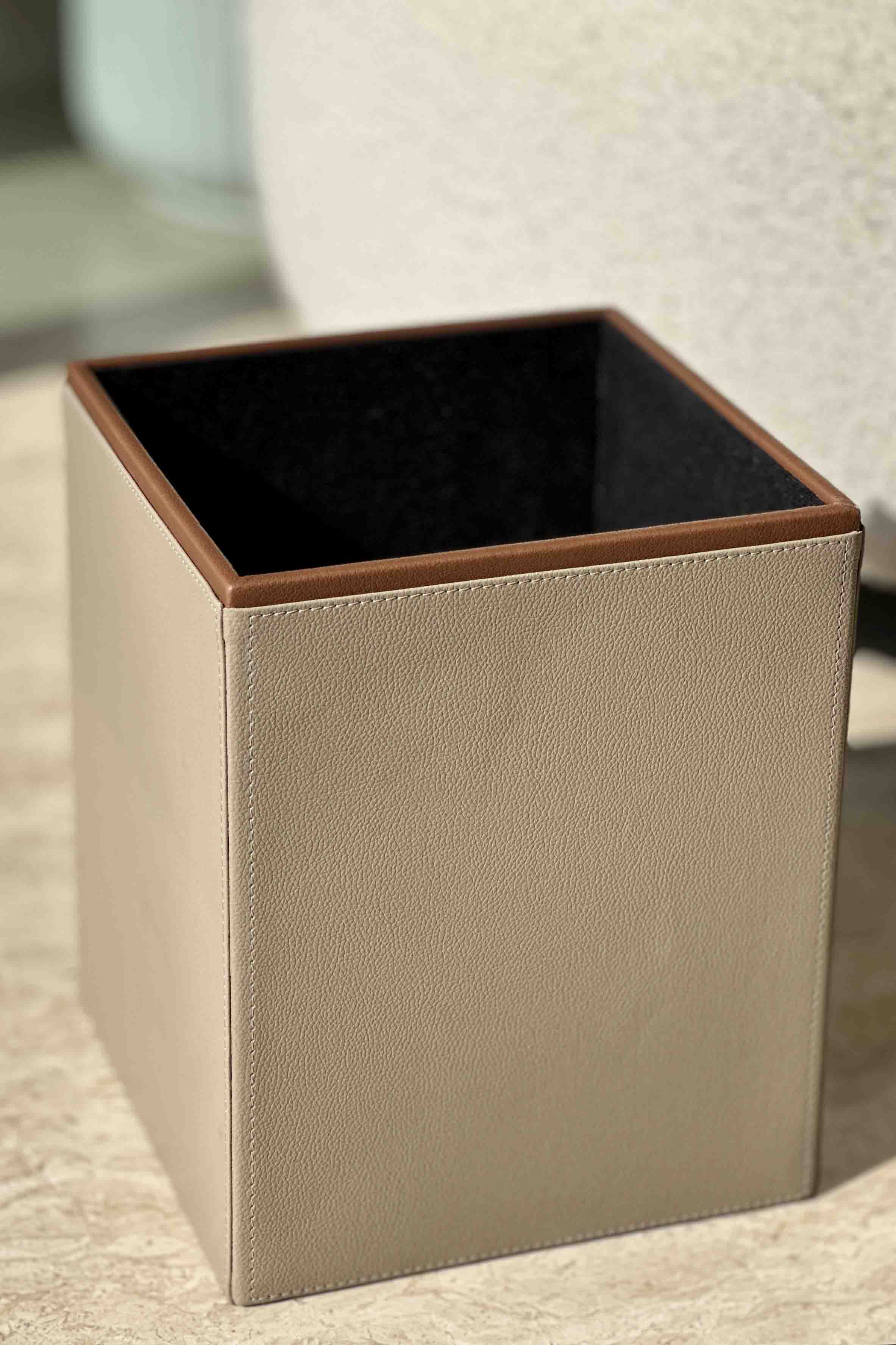 Naples Taupe Dustbin