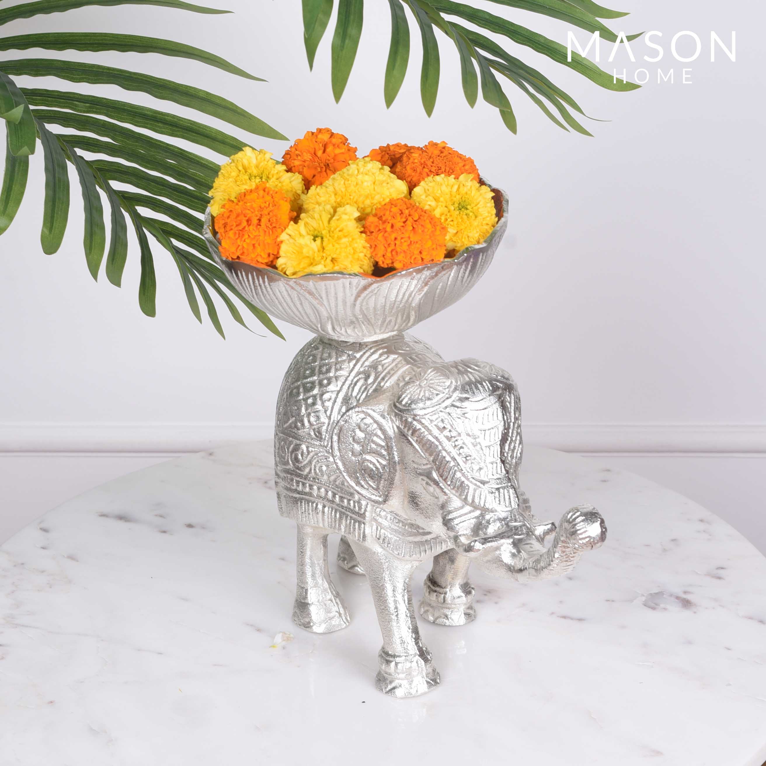 Elephant Silver Urli