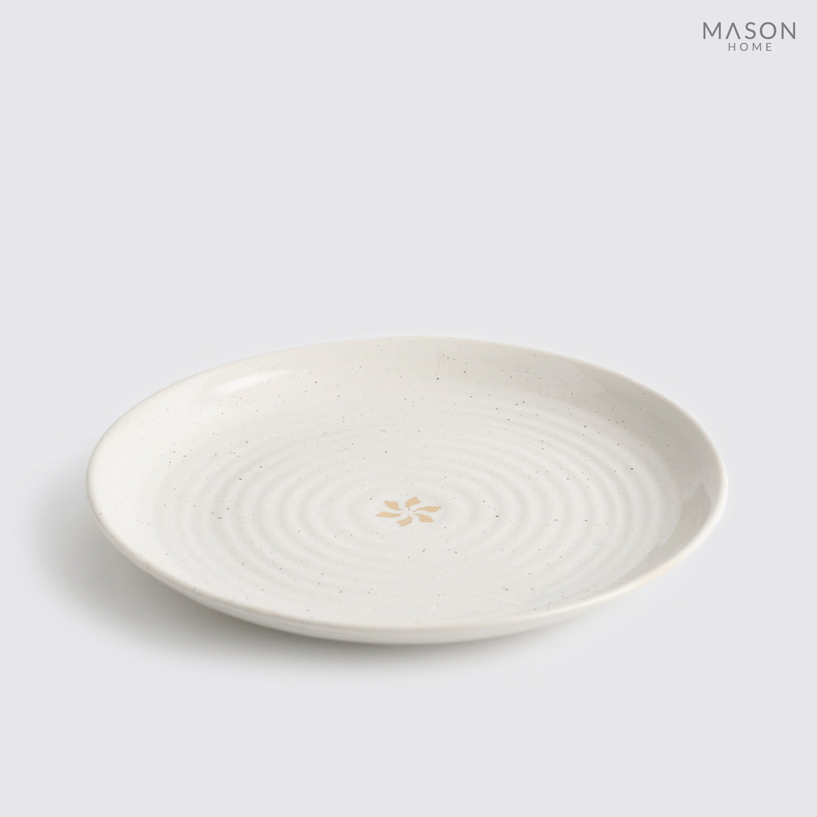 The Ganga Dinner Plate(Ivory)