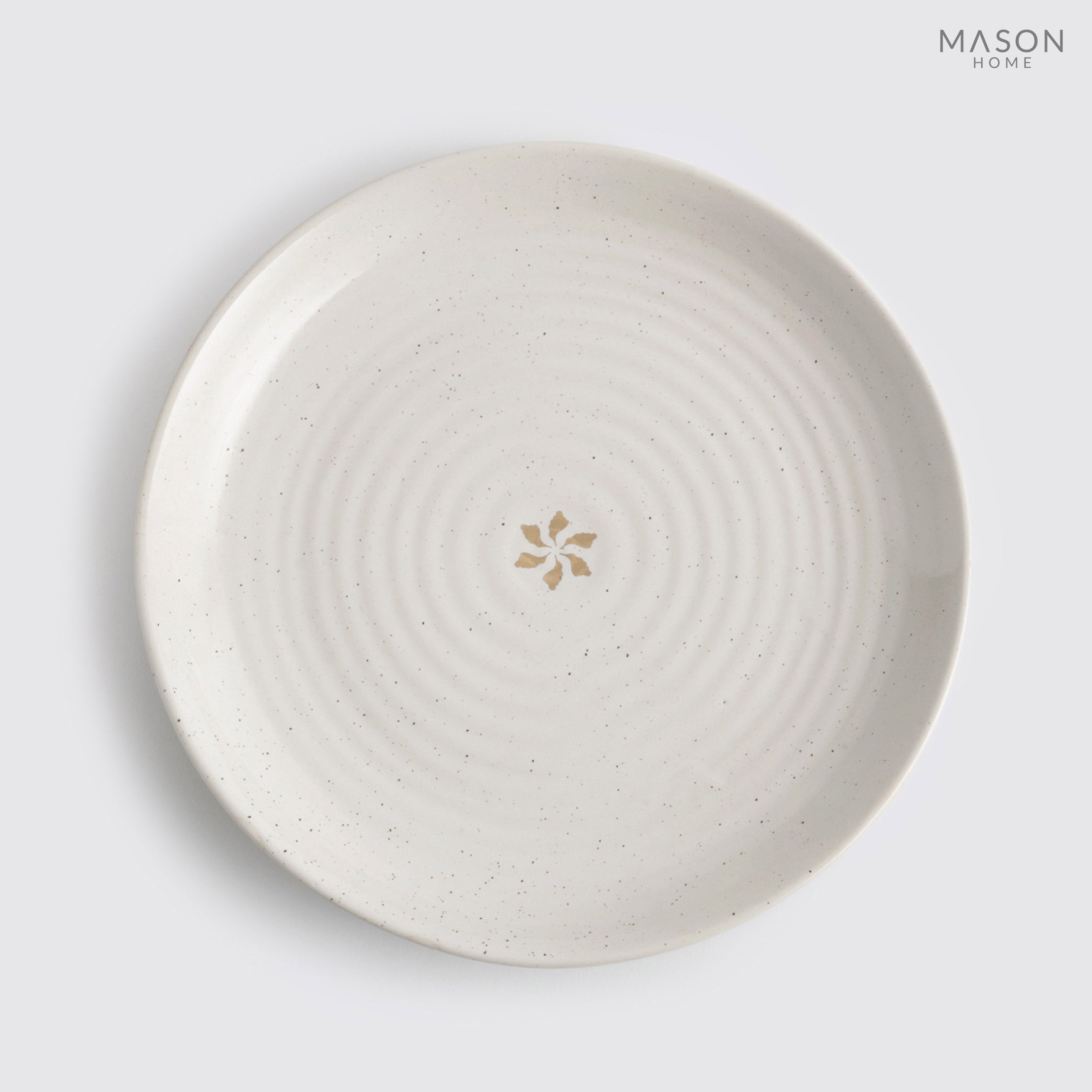 The Ganga Dinner Plate(Ivory)