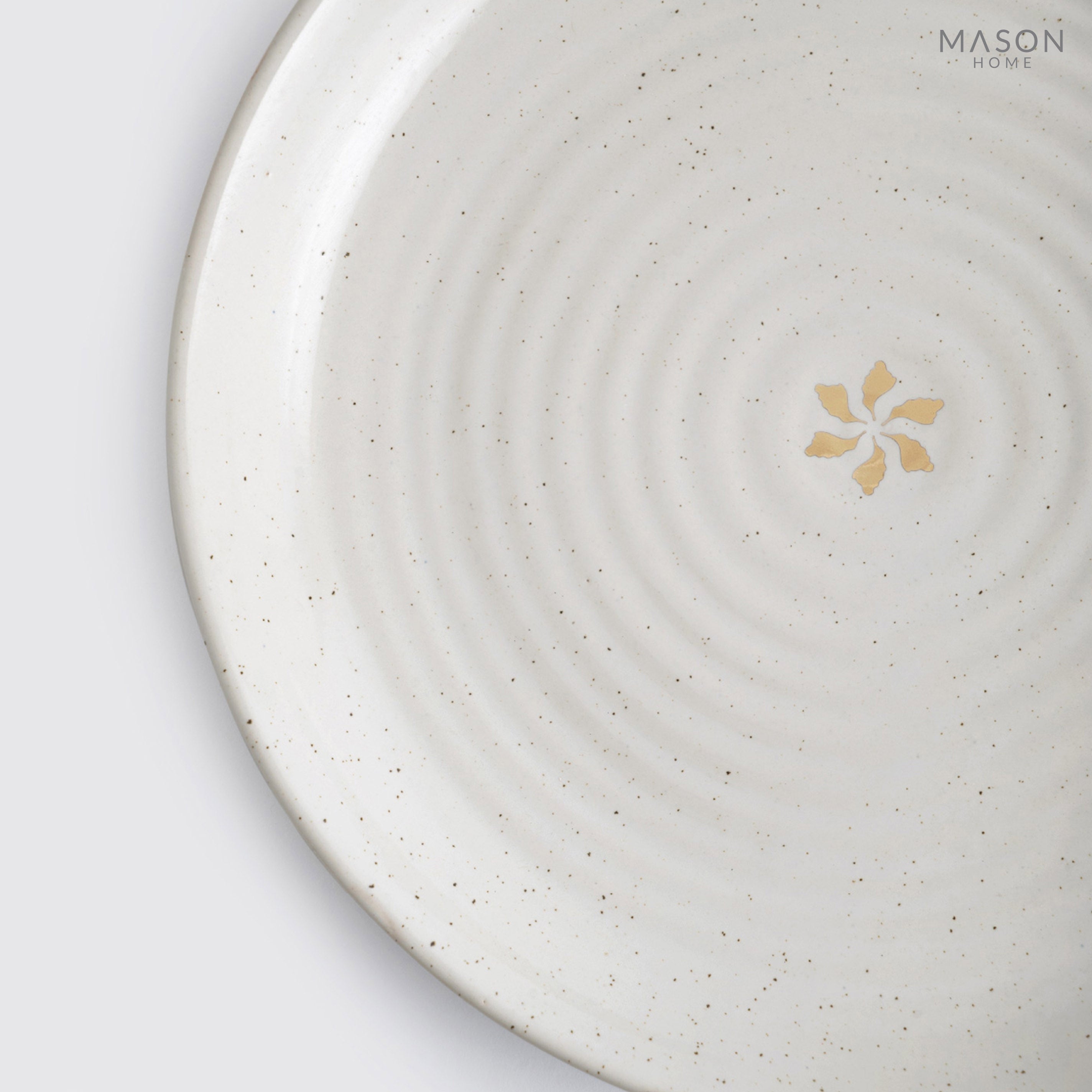 The Ganga Dinner Plate(Ivory)