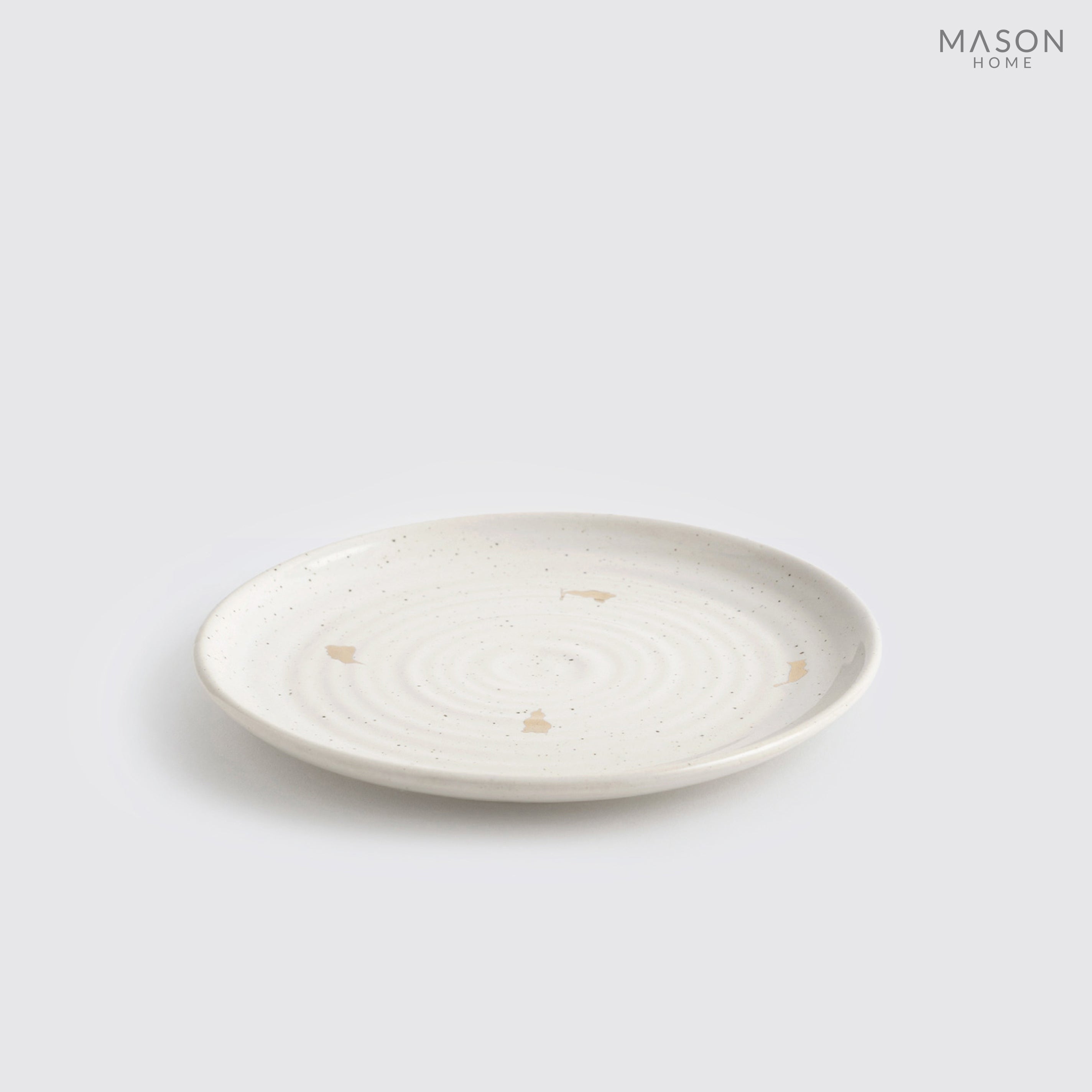 The Ganga Quarter Plate (Ivory)