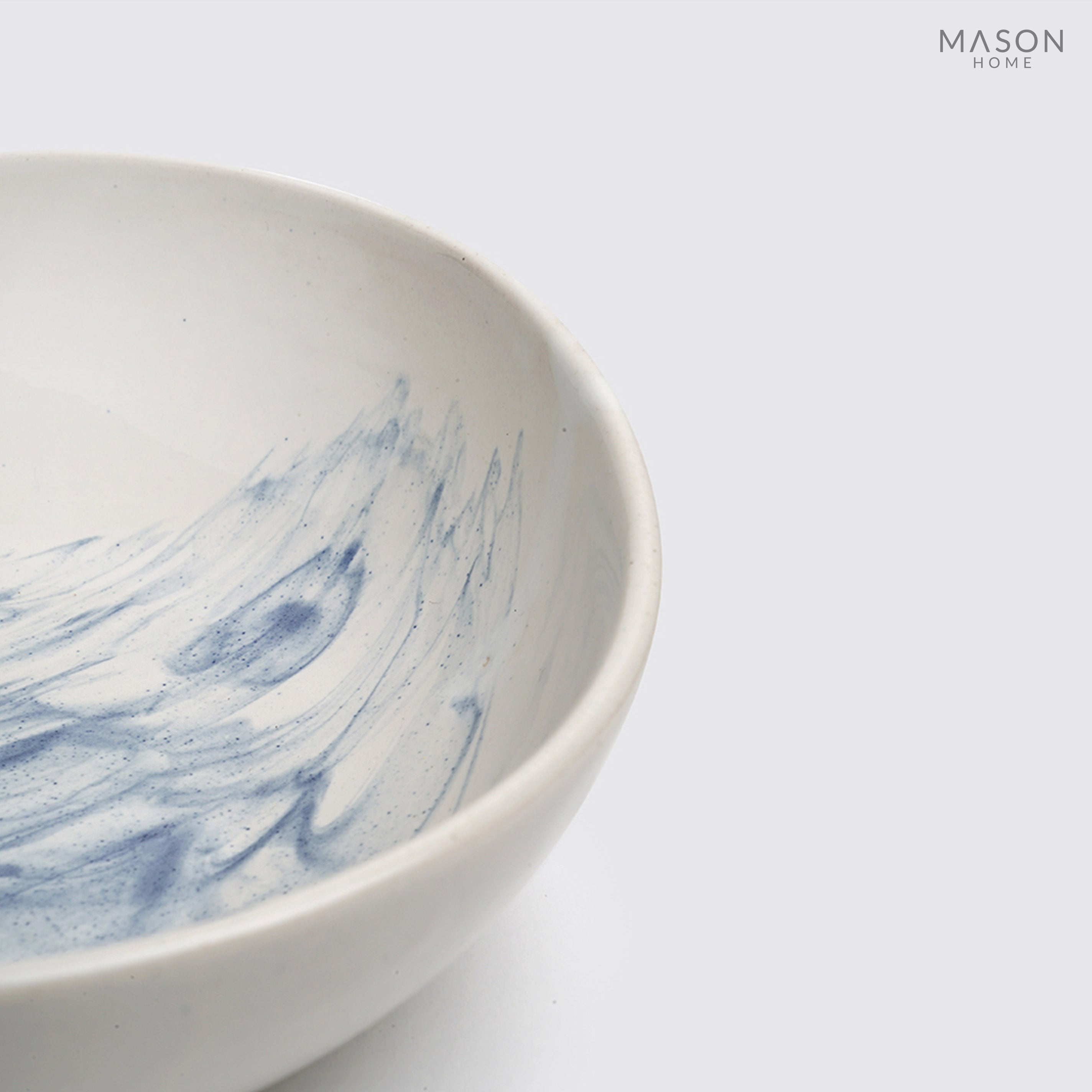 The Confluence Serving Bowl (Indigo)
