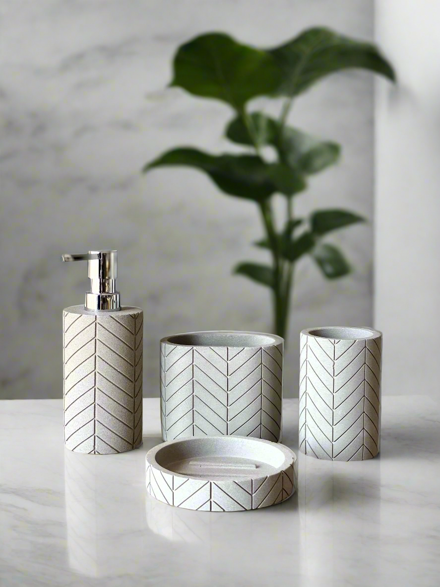 Aoraki Bathroom Set - (Set of 4)