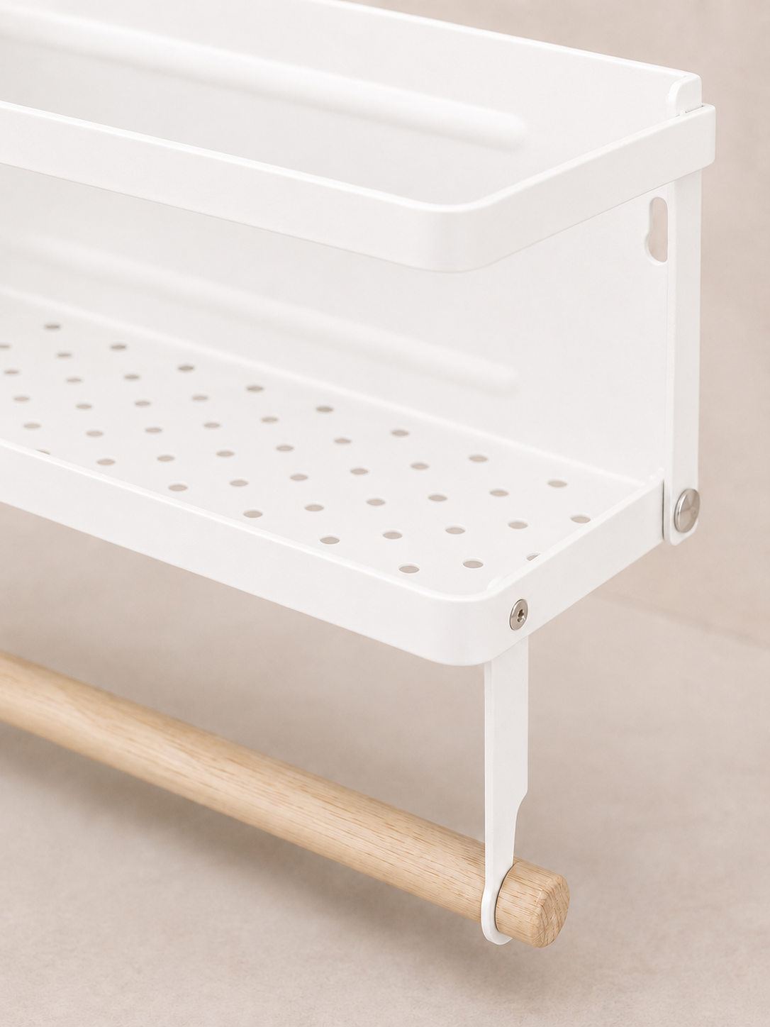 Magnetic Storage Caddy - White