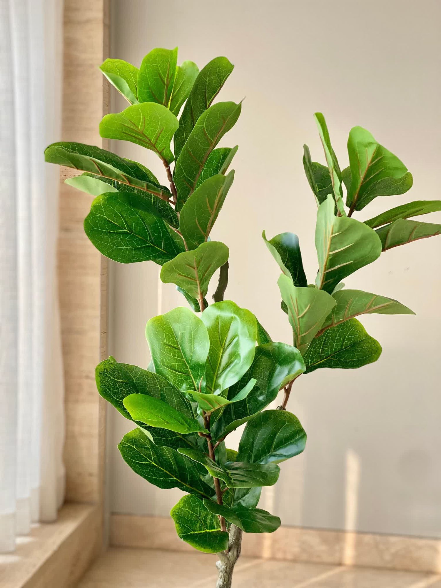 Artificial Glory Fiddle Leaf Plant - 4 Feet