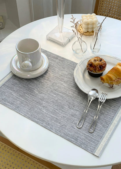 Ecru Grey Placemat - Set of 6