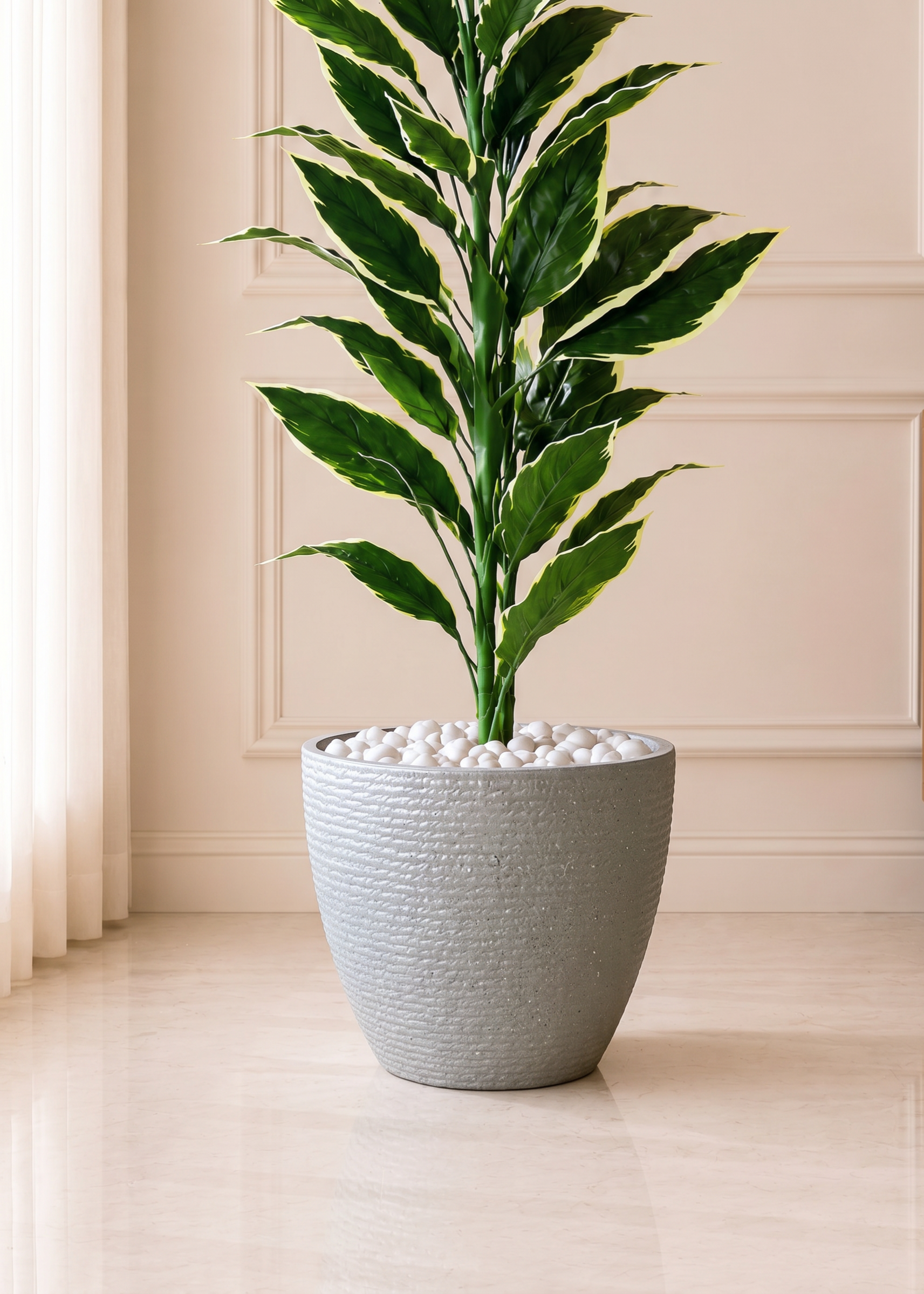 Taper Planters - Light Grey